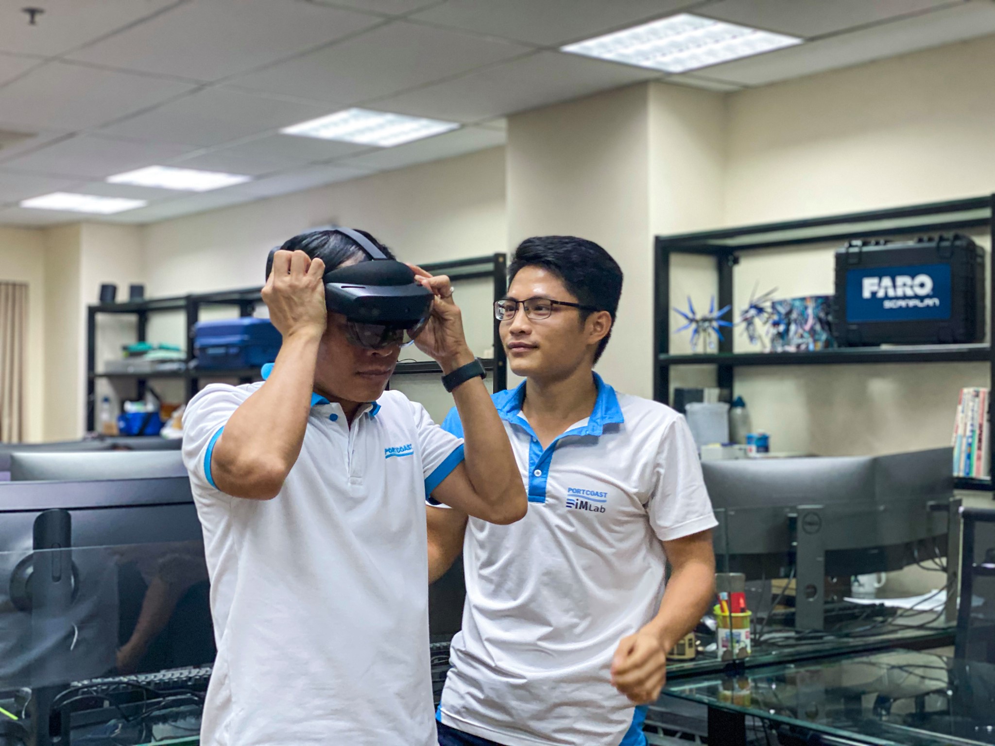 First Mircosoft Hololens 2  in the construction industry