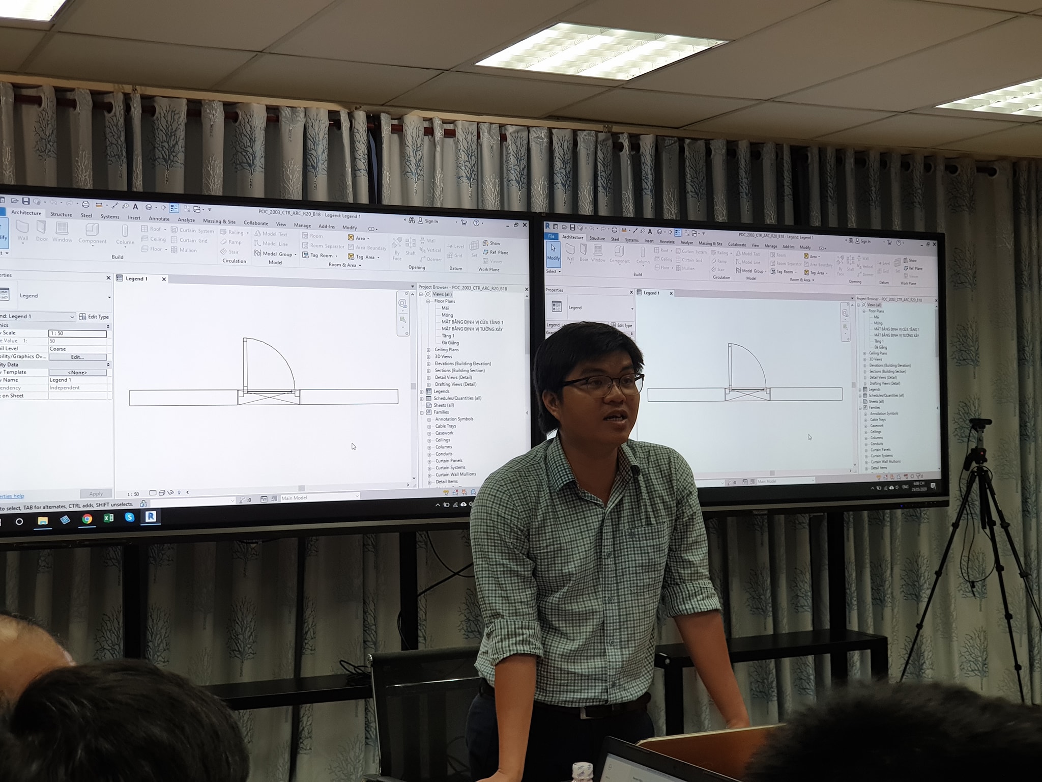 "The Basic and Advanced of Autodesk Software" course for Portcoast's engineers