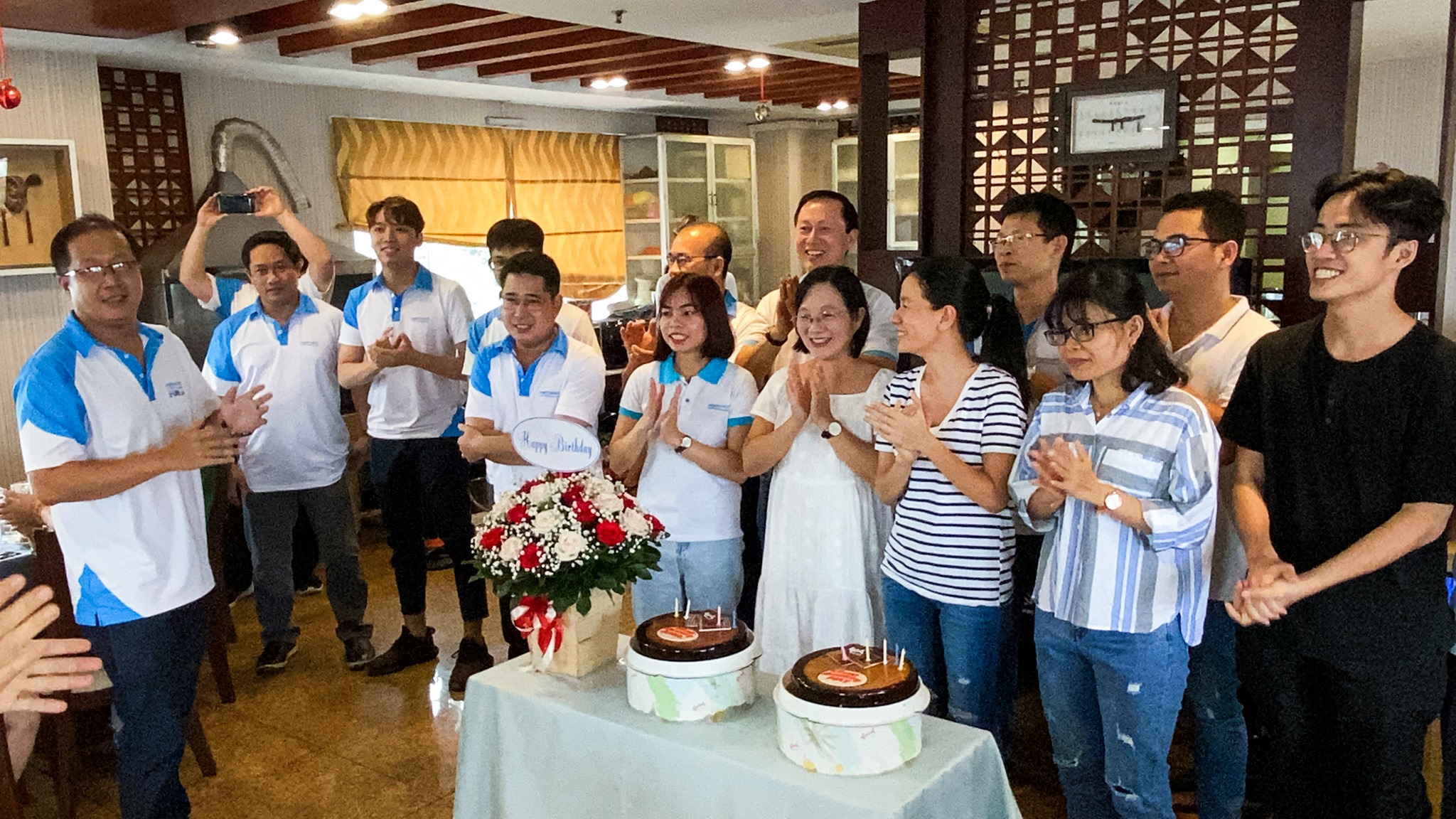 Portcoast 's birthday party for members born in April and May in 2020