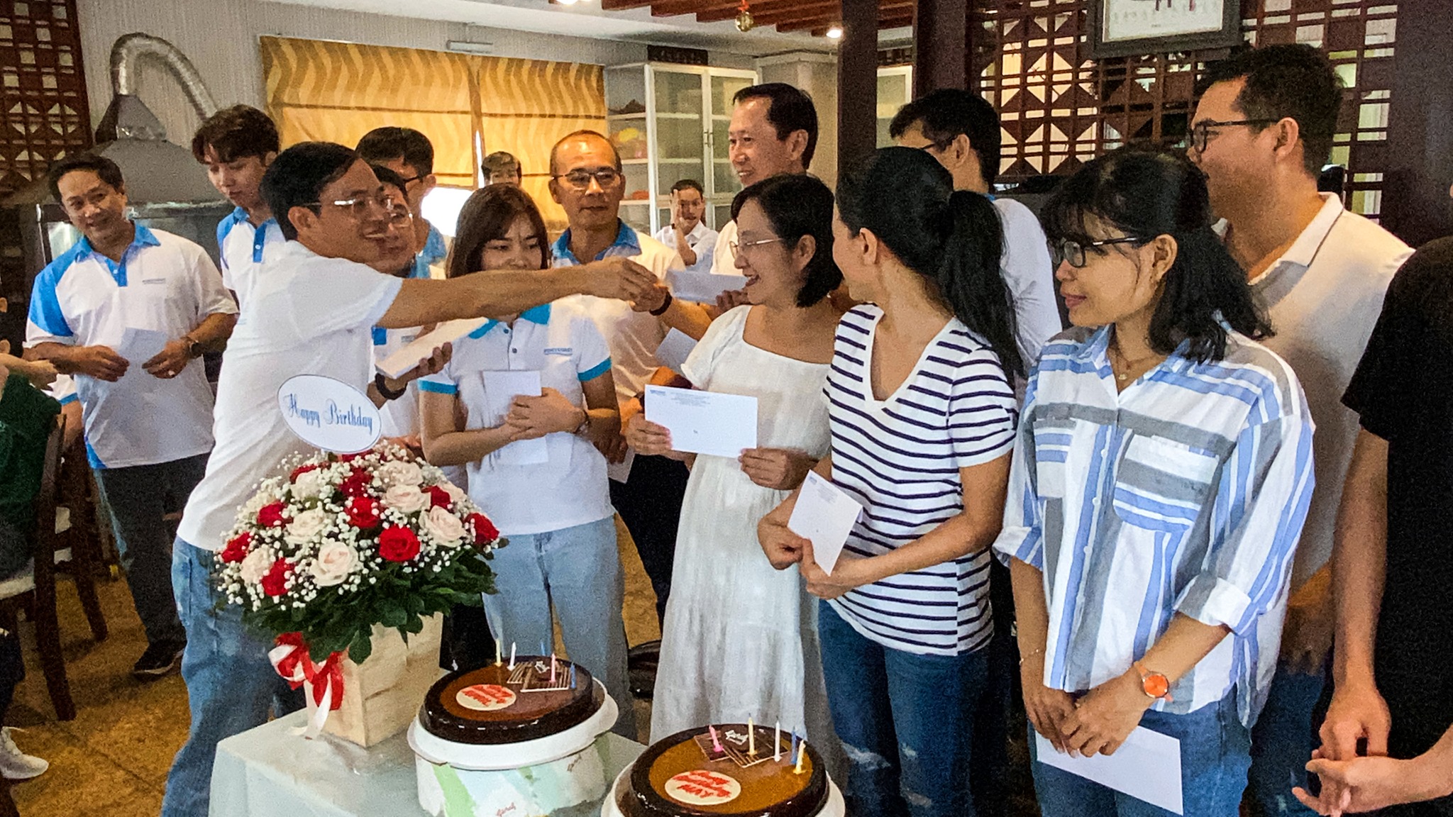 Portcoast 's birthday party for members born in April and May in 2020