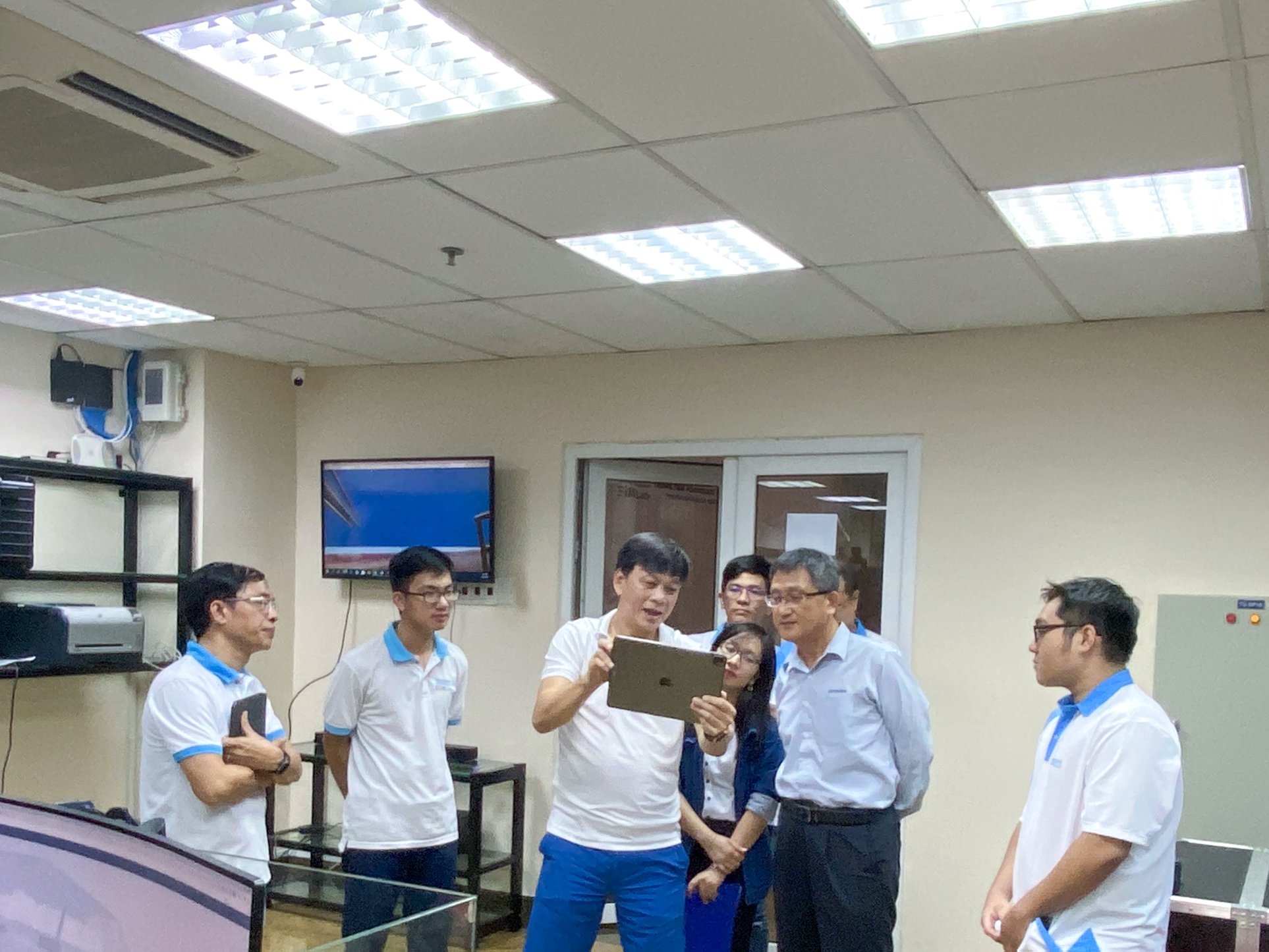 Introduction of the results of 3D laser scanning work at Hyosung Port