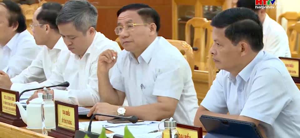 Presentation to Ministry of Transportation in Ha Tinh Province