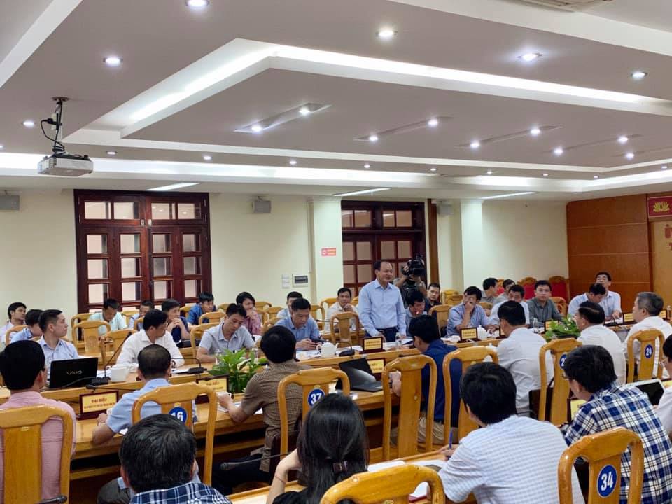 Presentation to Ministry of Transportation in Ha Tinh Province