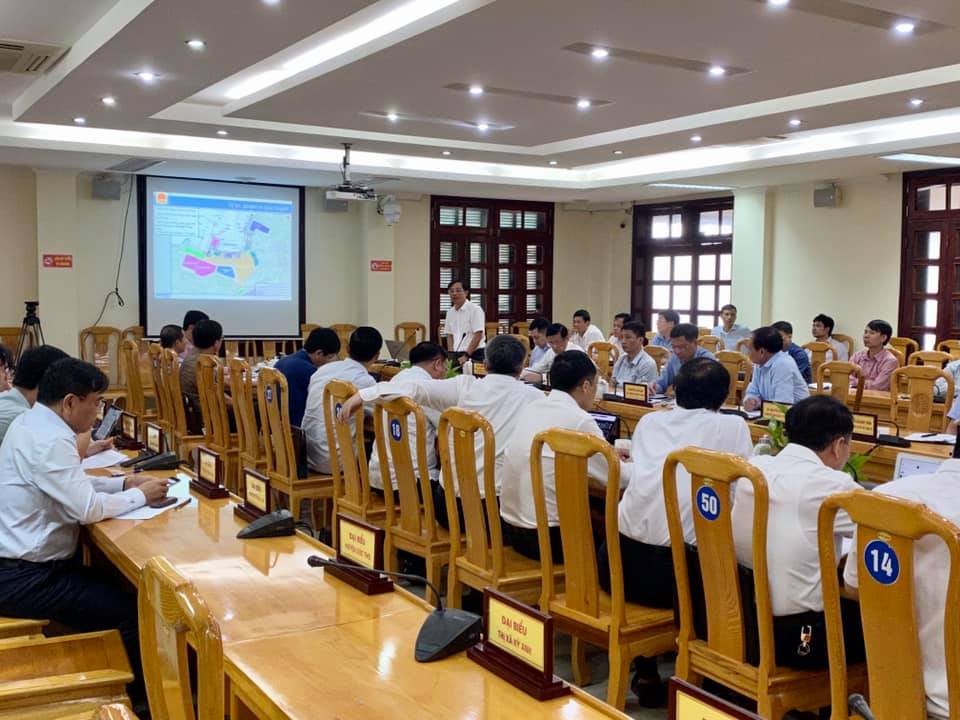 Presentation to Ministry of Transportation in Ha Tinh Province