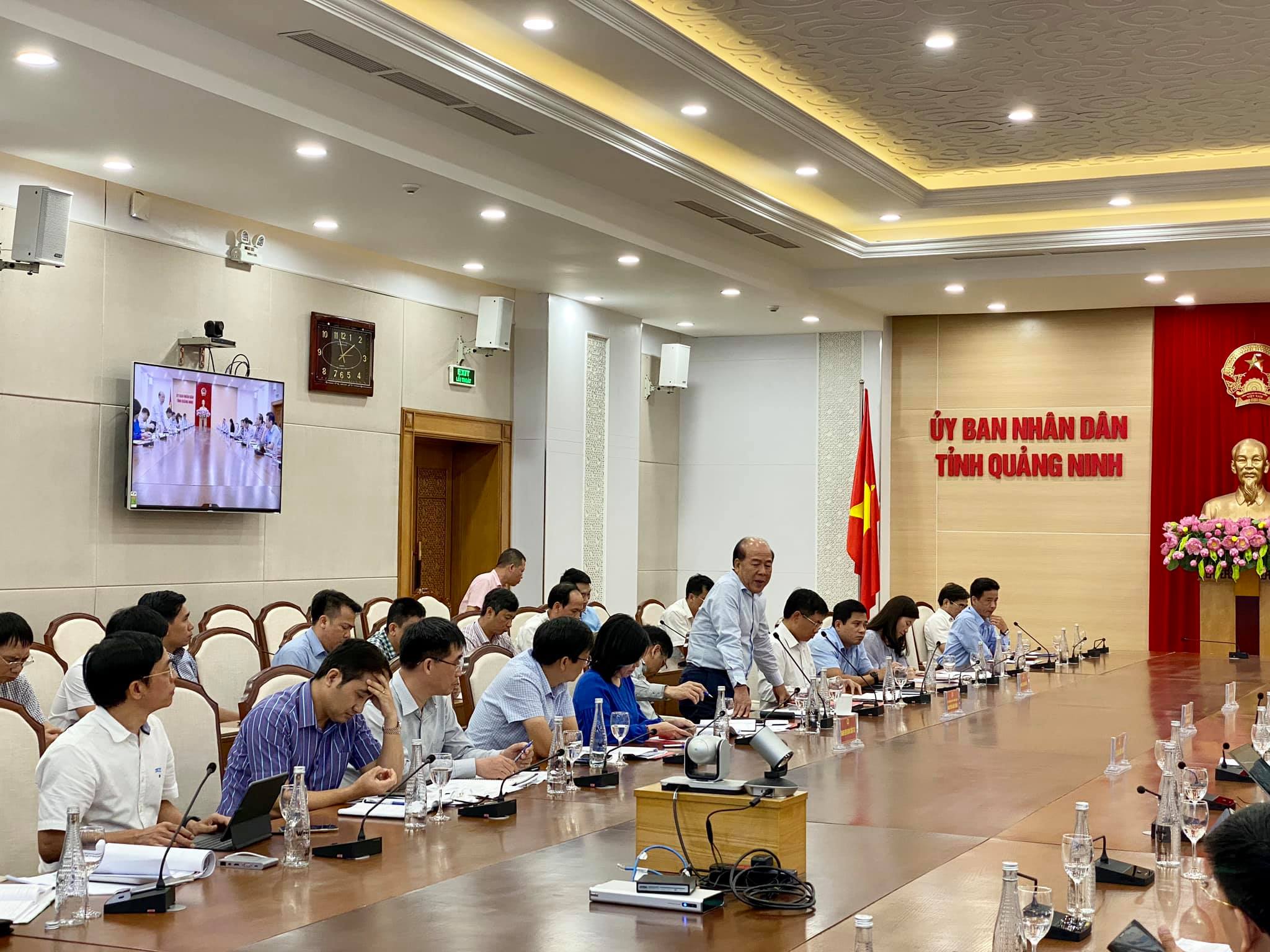 Meeting about port and logistics development of Van Ninh General Port