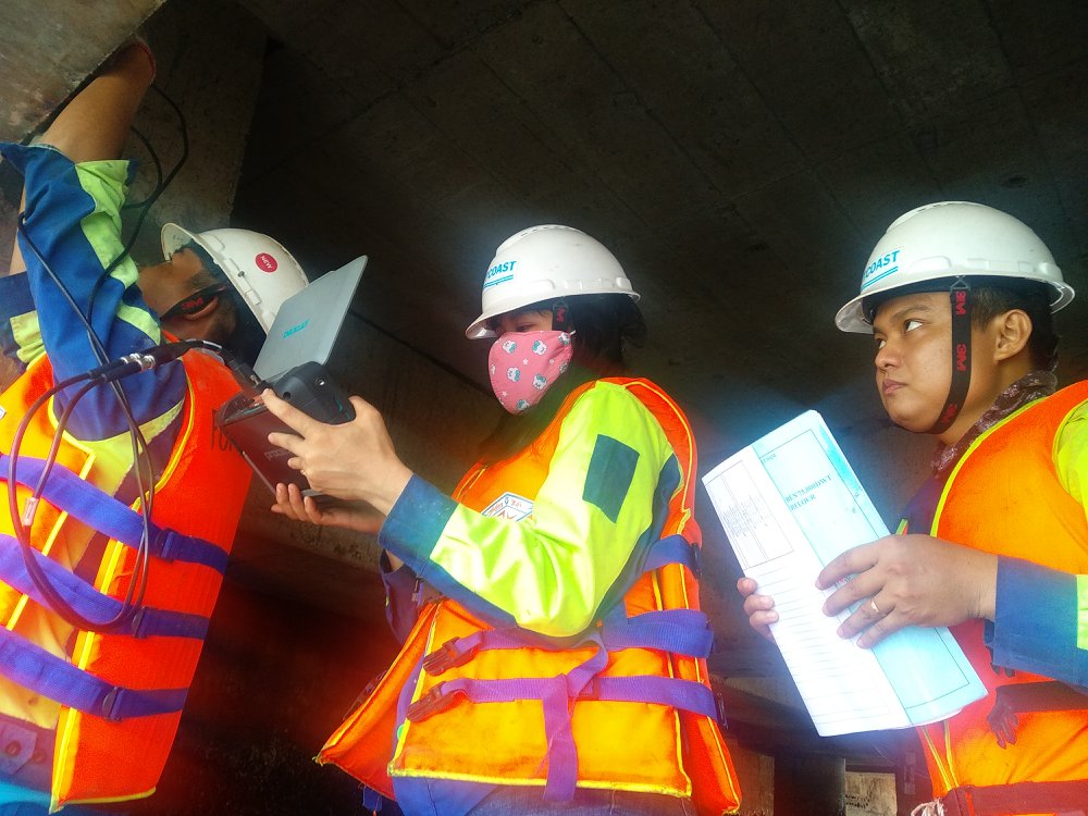 Inspection and verification of structure Upgrading of Interflour port