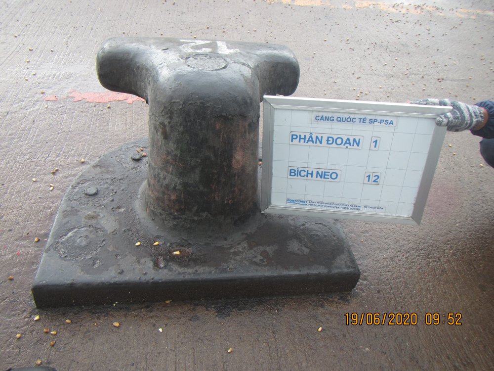 Periodic survey and inspection of SP-PSA International Port 