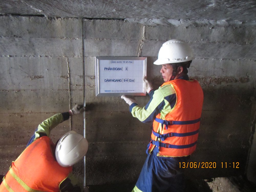 Periodic survey and inspection of SP-PSA International Port 