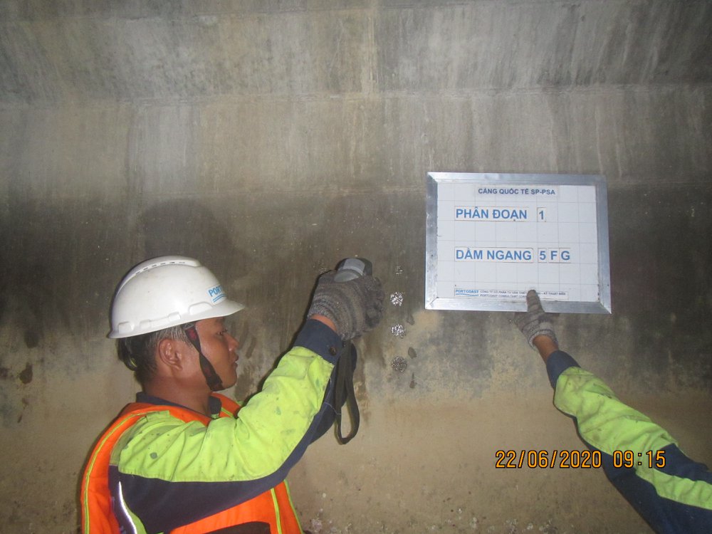 Periodic survey and inspection of SP-PSA International Port 