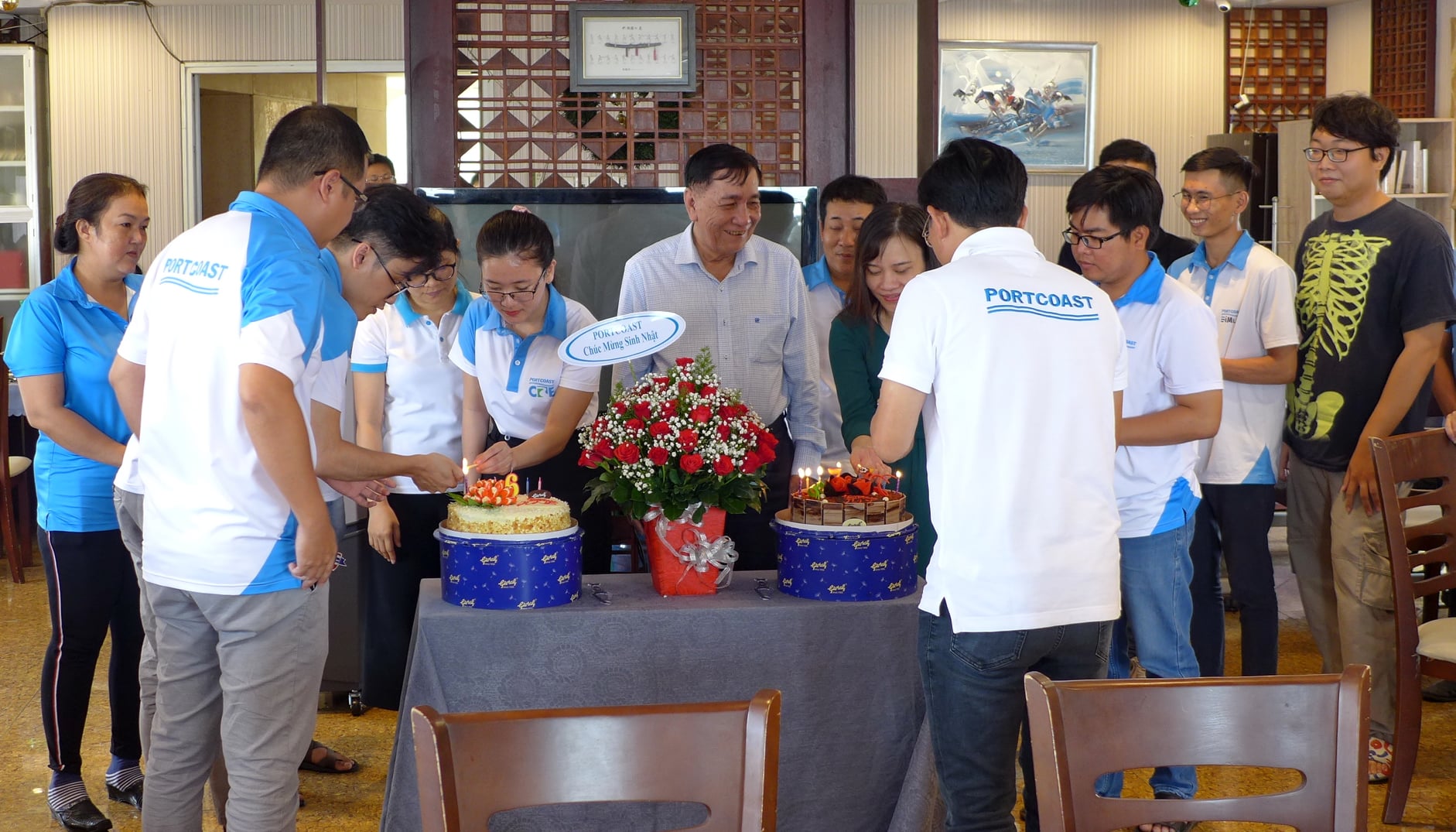 Birthday party for members born in June and July