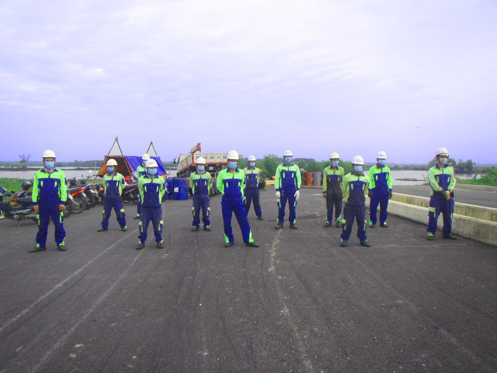 Geological survey work at Phuoc An Port