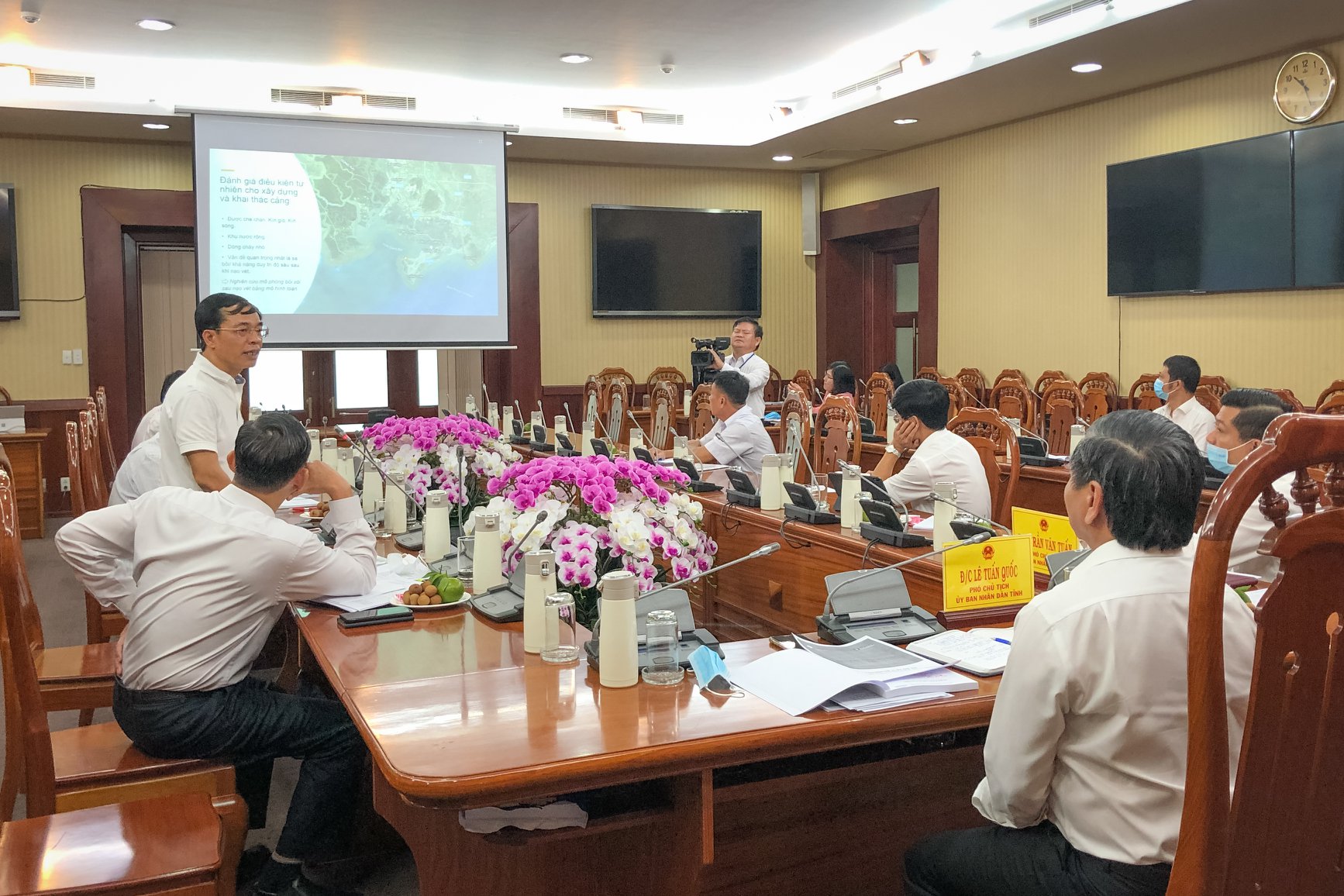 “Vung Tau Cruise Terminal Project” Presentation in Ben Dinh