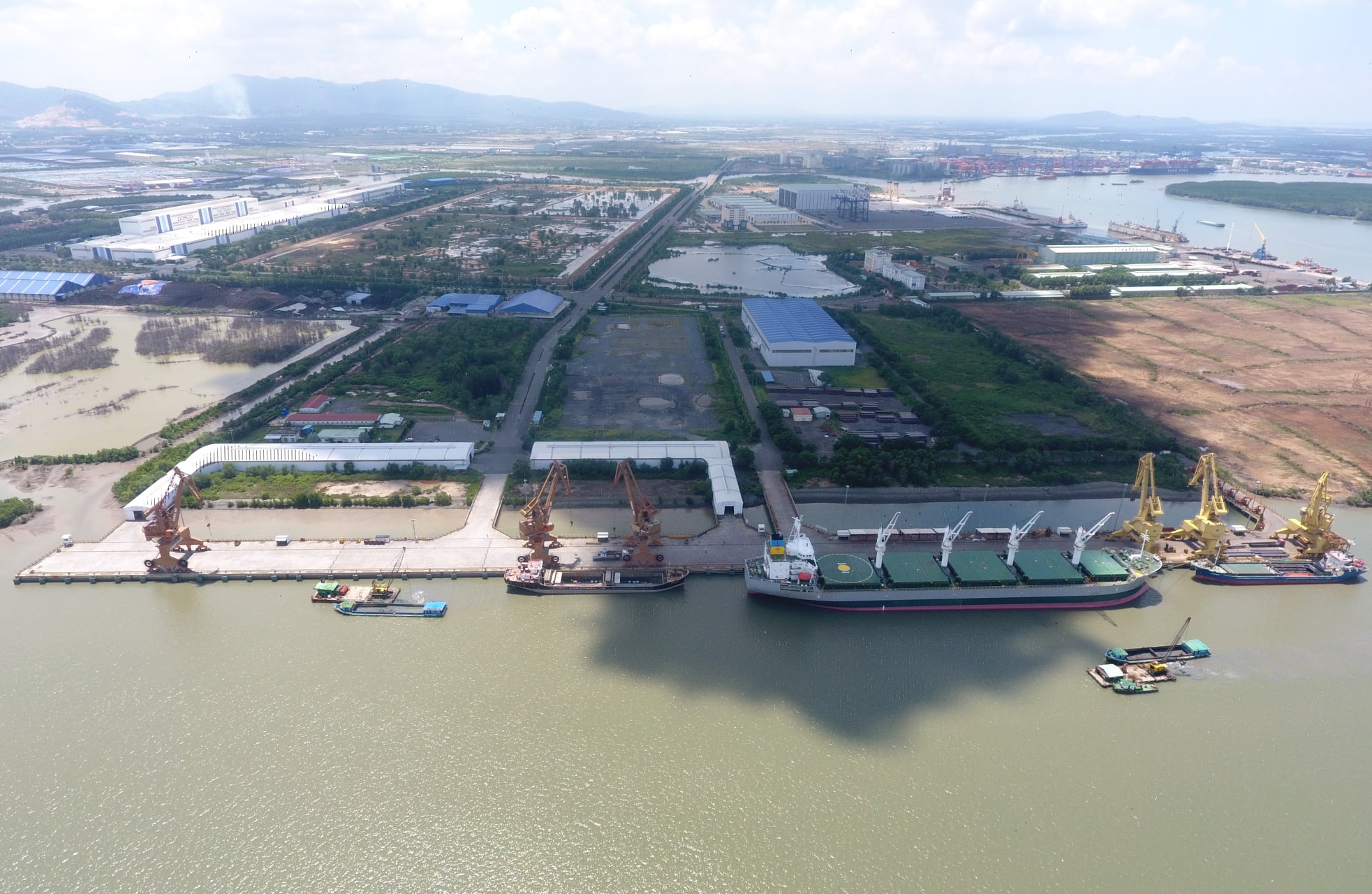 Posco Port Periodic dredging in August 2020