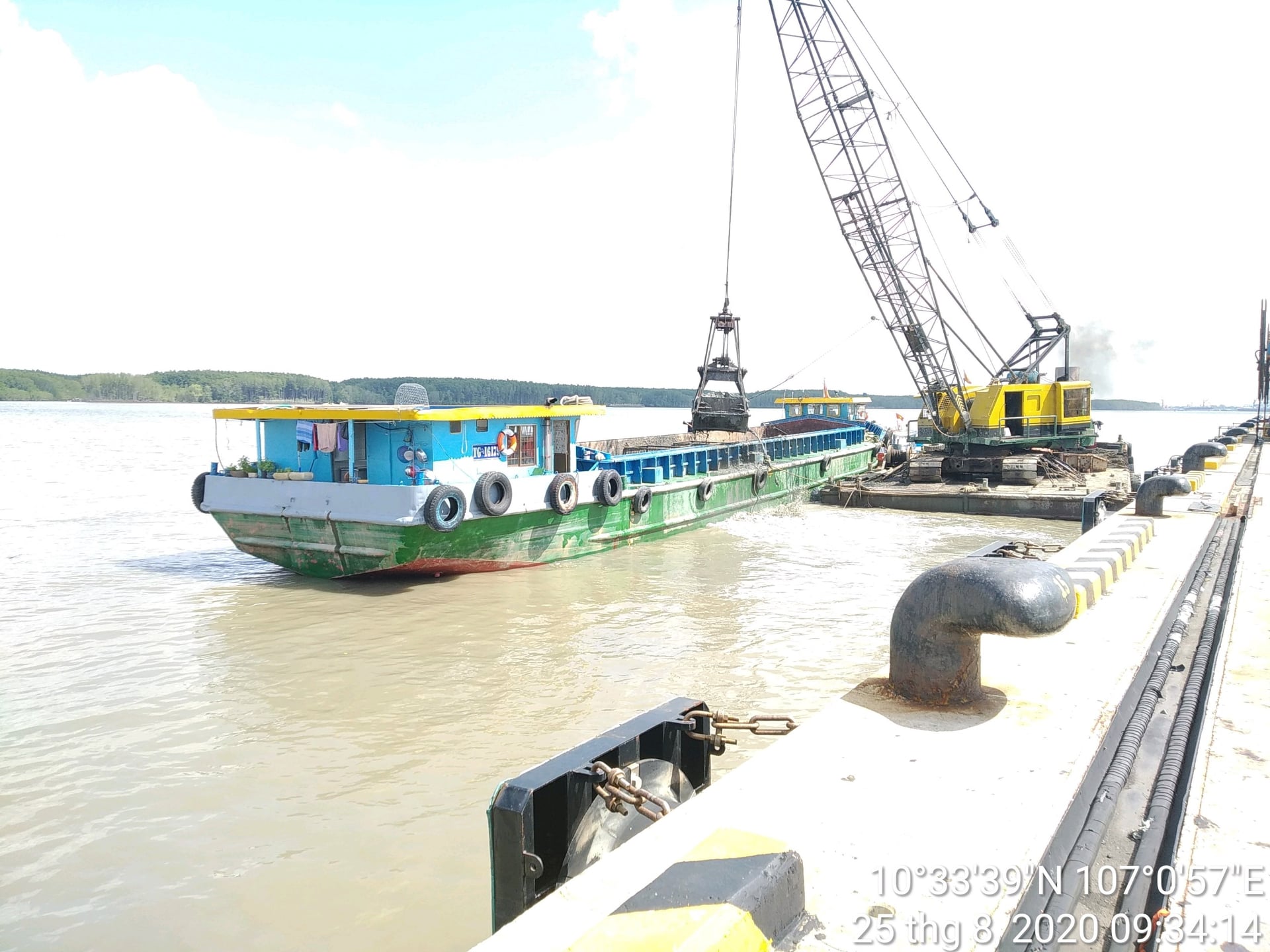 Posco Port Periodic dredging in August 2020