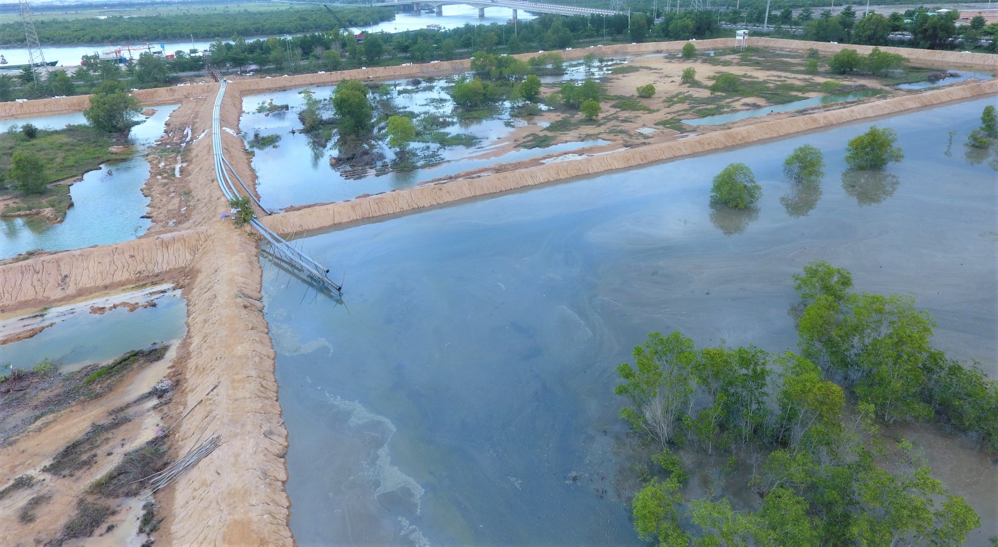 Posco Port Periodic dredging in August 2020