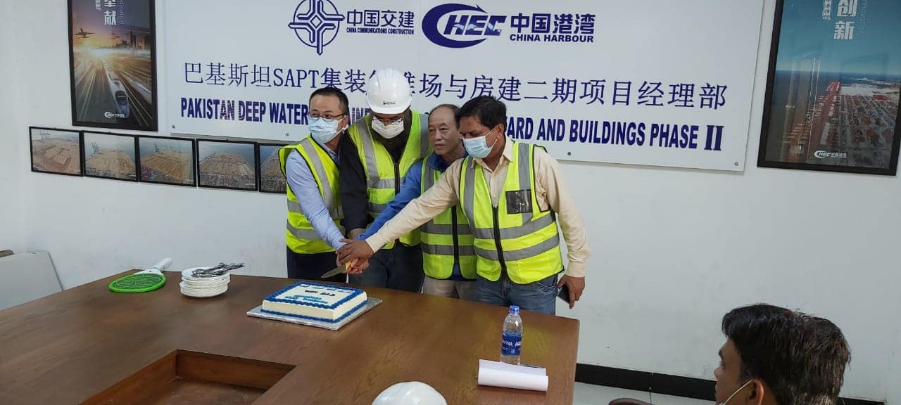 Handover Ceremony for “CY5 Area of SAPT2 Project” - Karachi, Pakistan