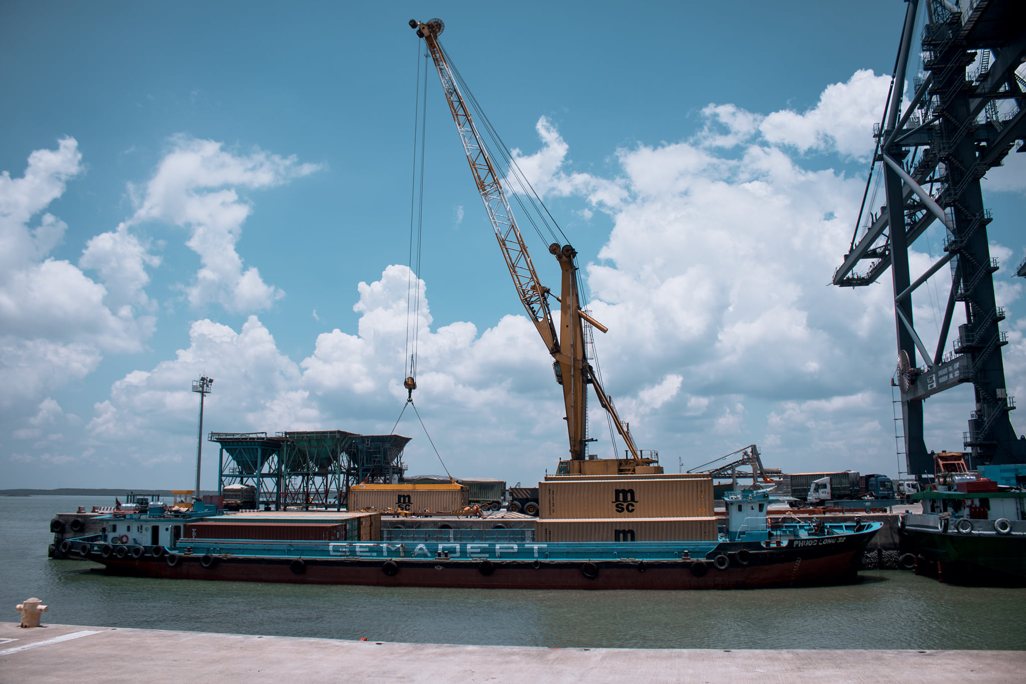 Site visit with Phuoc An Port's Client at Posco Vietnam, CMIT and SSIT