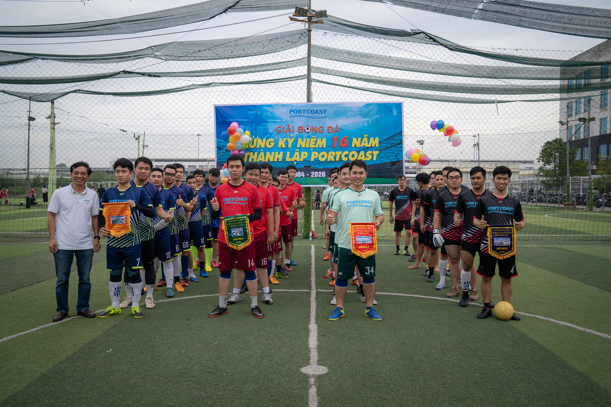 Annual Football Tournament to celebrate the 16th Anniversary of Portcoast 