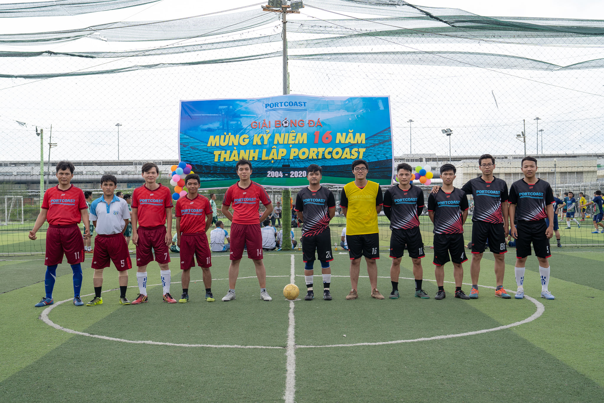 Annual Football Tournament to celebrate the 16th Anniversary of Portcoast 