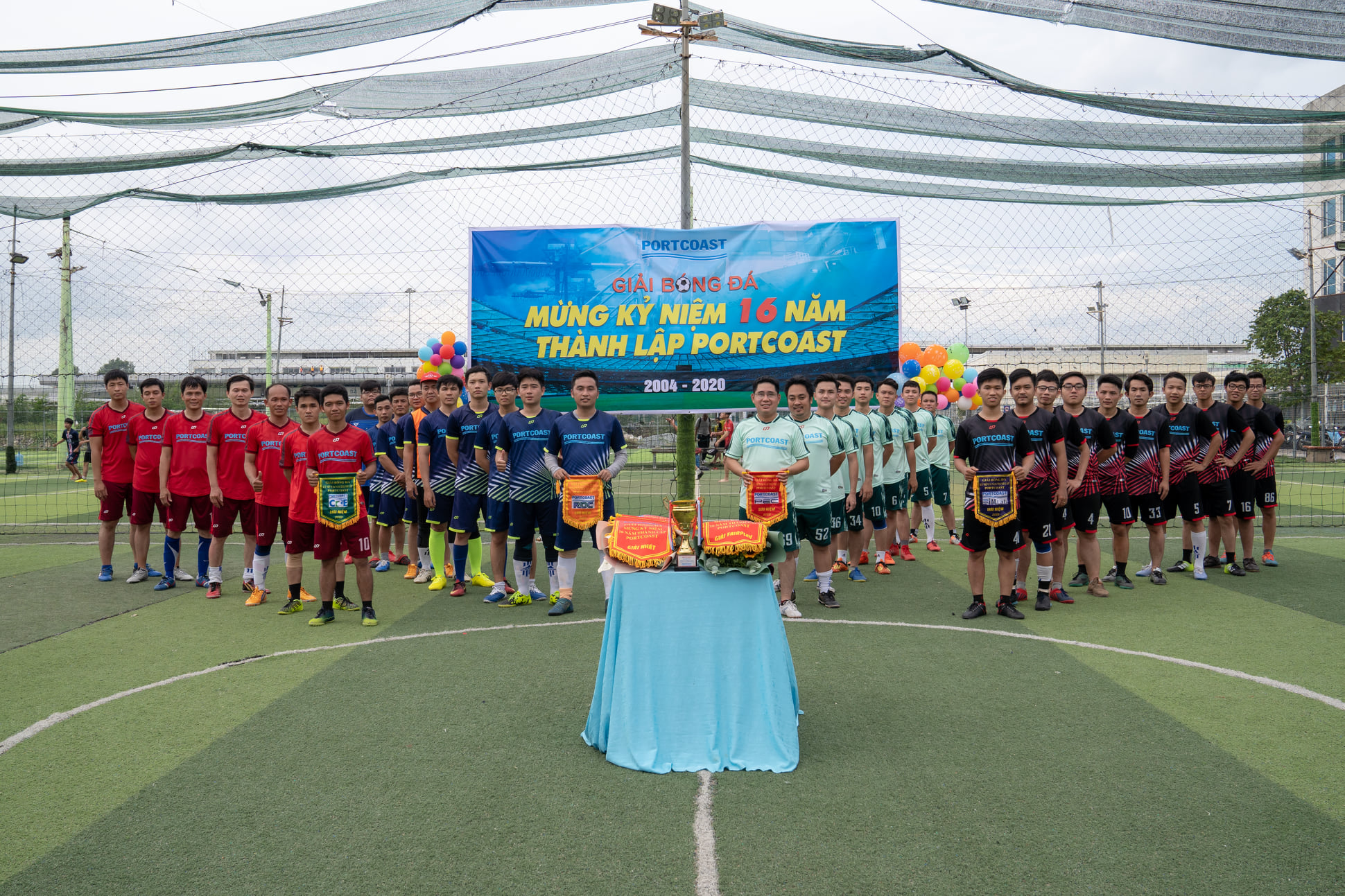 Annual Football Tournament to celebrate the 16th Anniversary of Portcoast 