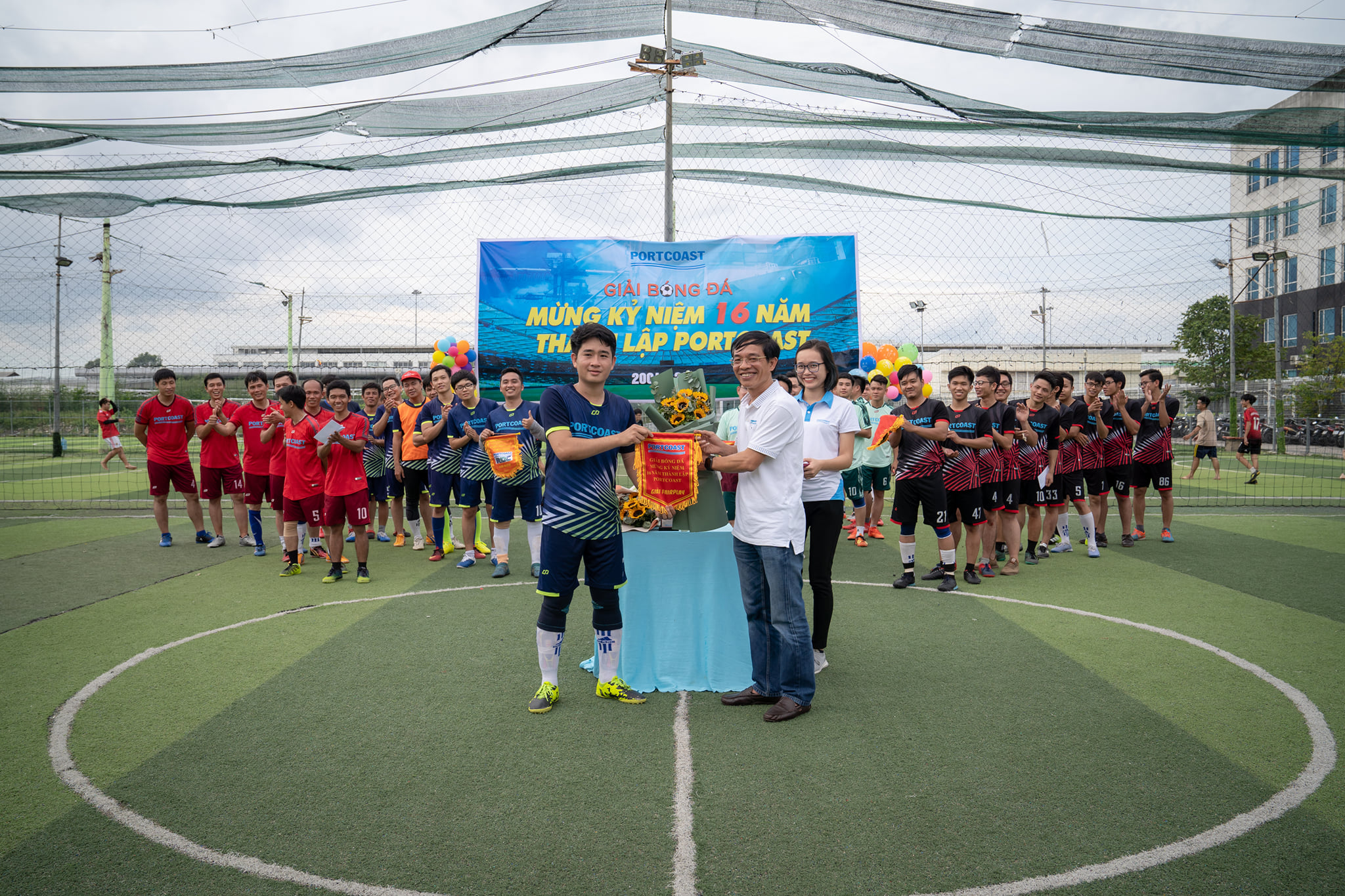 Annual Football Tournament to celebrate the 16th Anniversary of Portcoast 