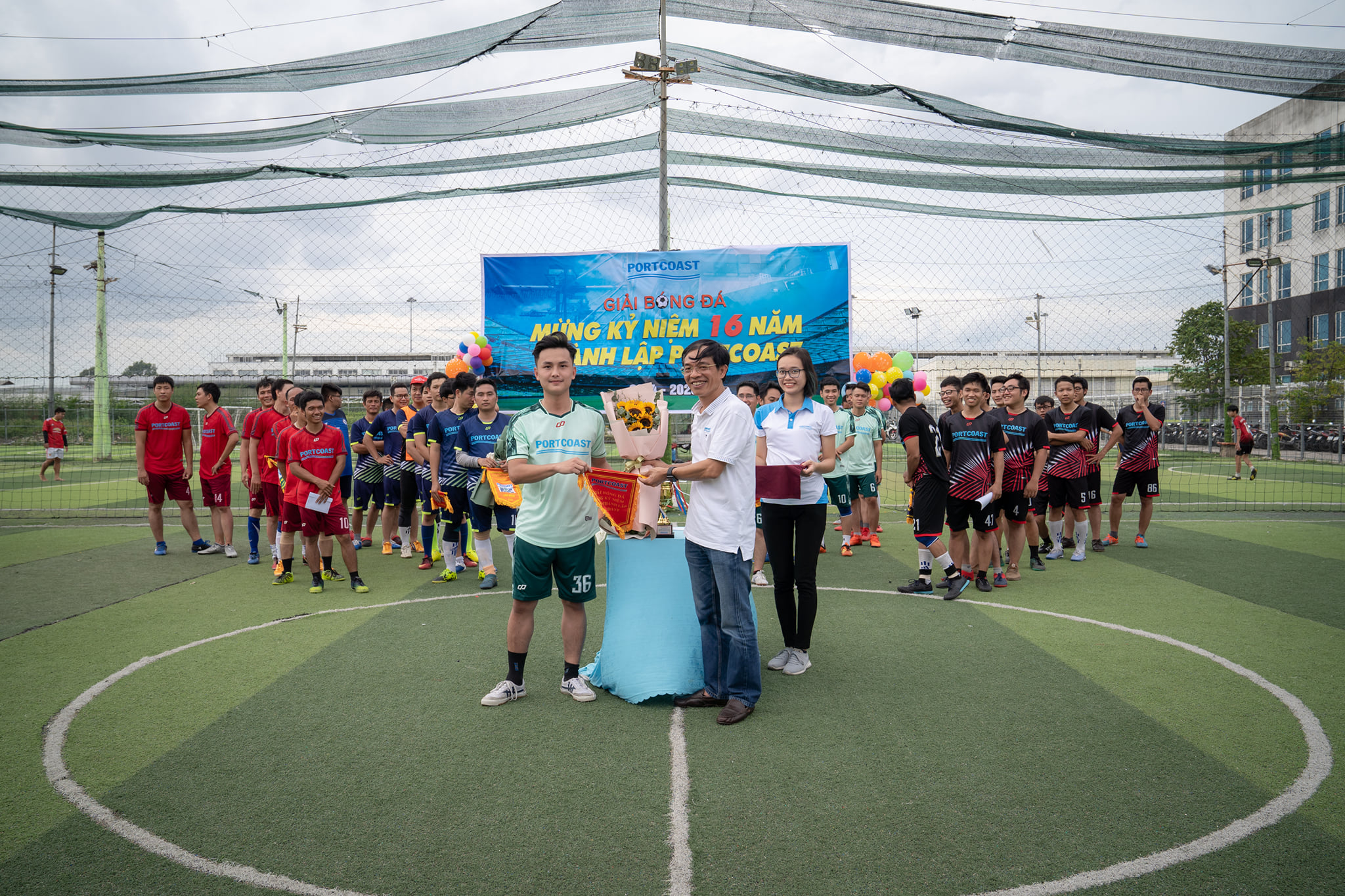 Annual Football Tournament to celebrate the 16th Anniversary of Portcoast 