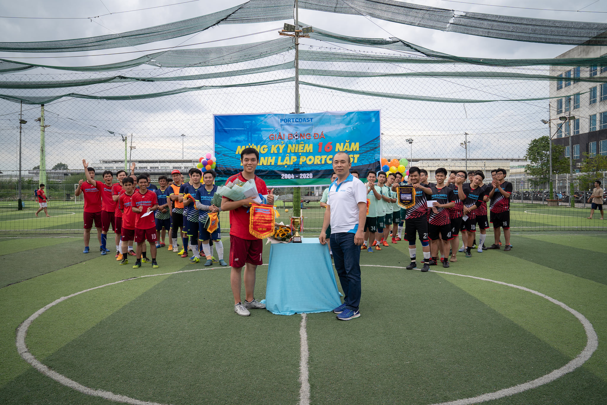 Annual Football Tournament to celebrate the 16th Anniversary of Portcoast 