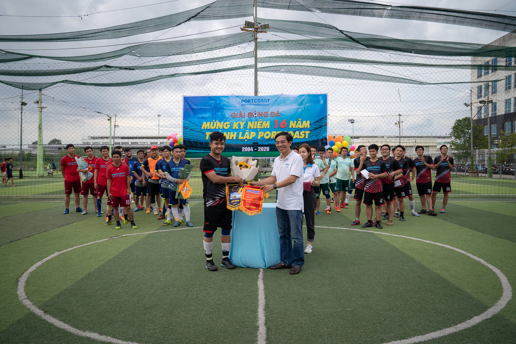 Annual Football Tournament to celebrate the 16th Anniversary of Portcoast 