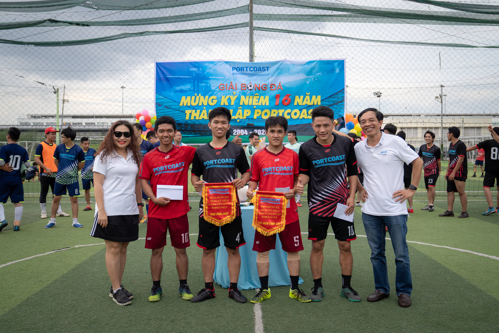 Annual Football Tournament to celebrate the 16th Anniversary of Portcoast 