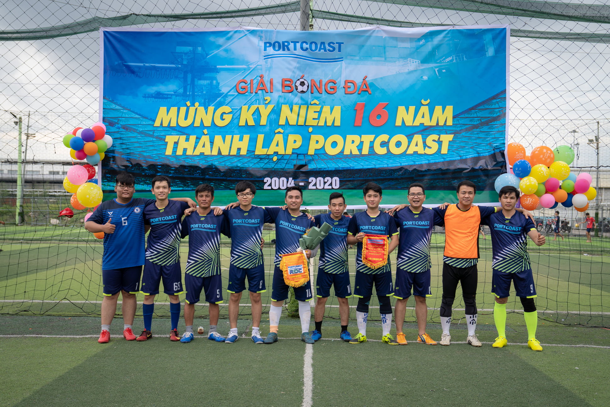 Annual Football Tournament to celebrate the 16th Anniversary of Portcoast 