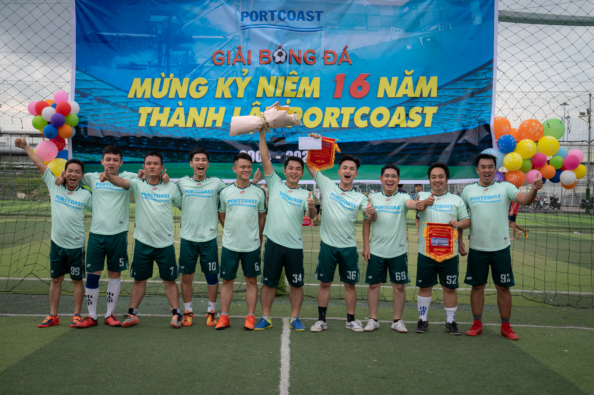Annual Football Tournament to celebrate the 16th Anniversary of Portcoast 