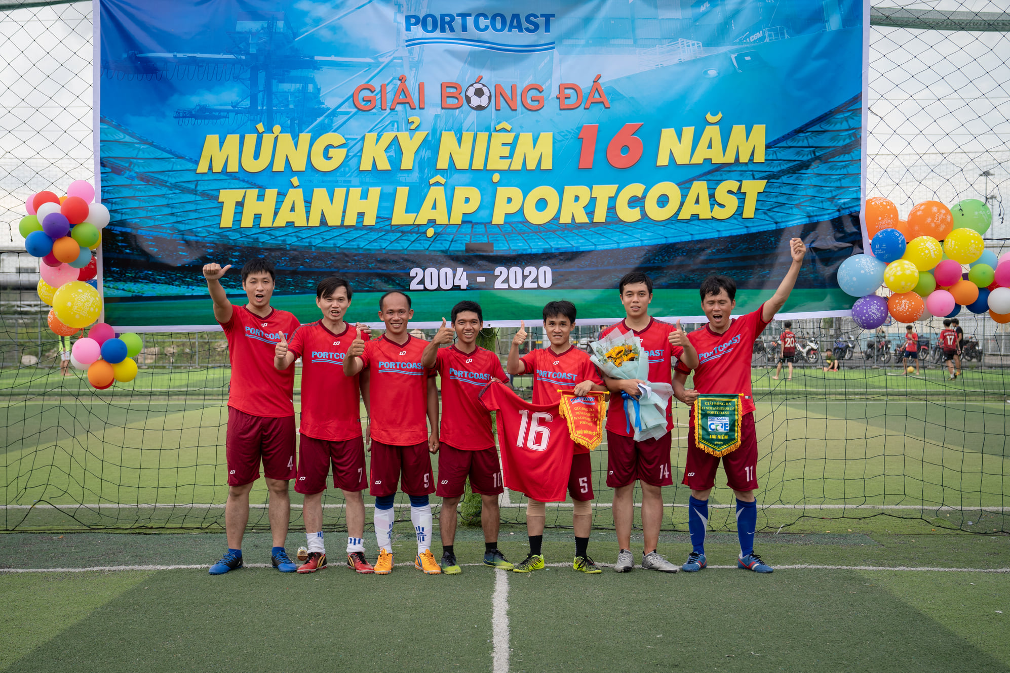 Annual Football Tournament to celebrate the 16th Anniversary of Portcoast 