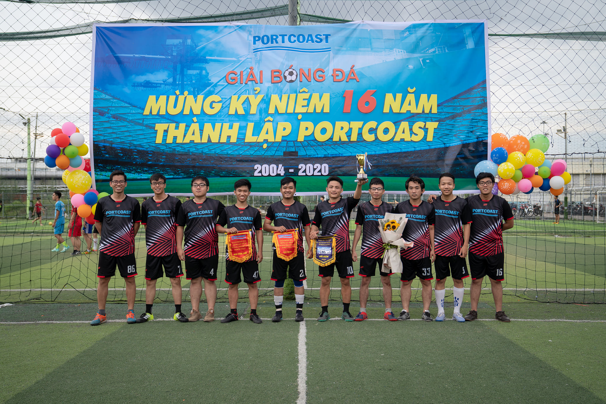 Annual Football Tournament to celebrate the 16th Anniversary of Portcoast 