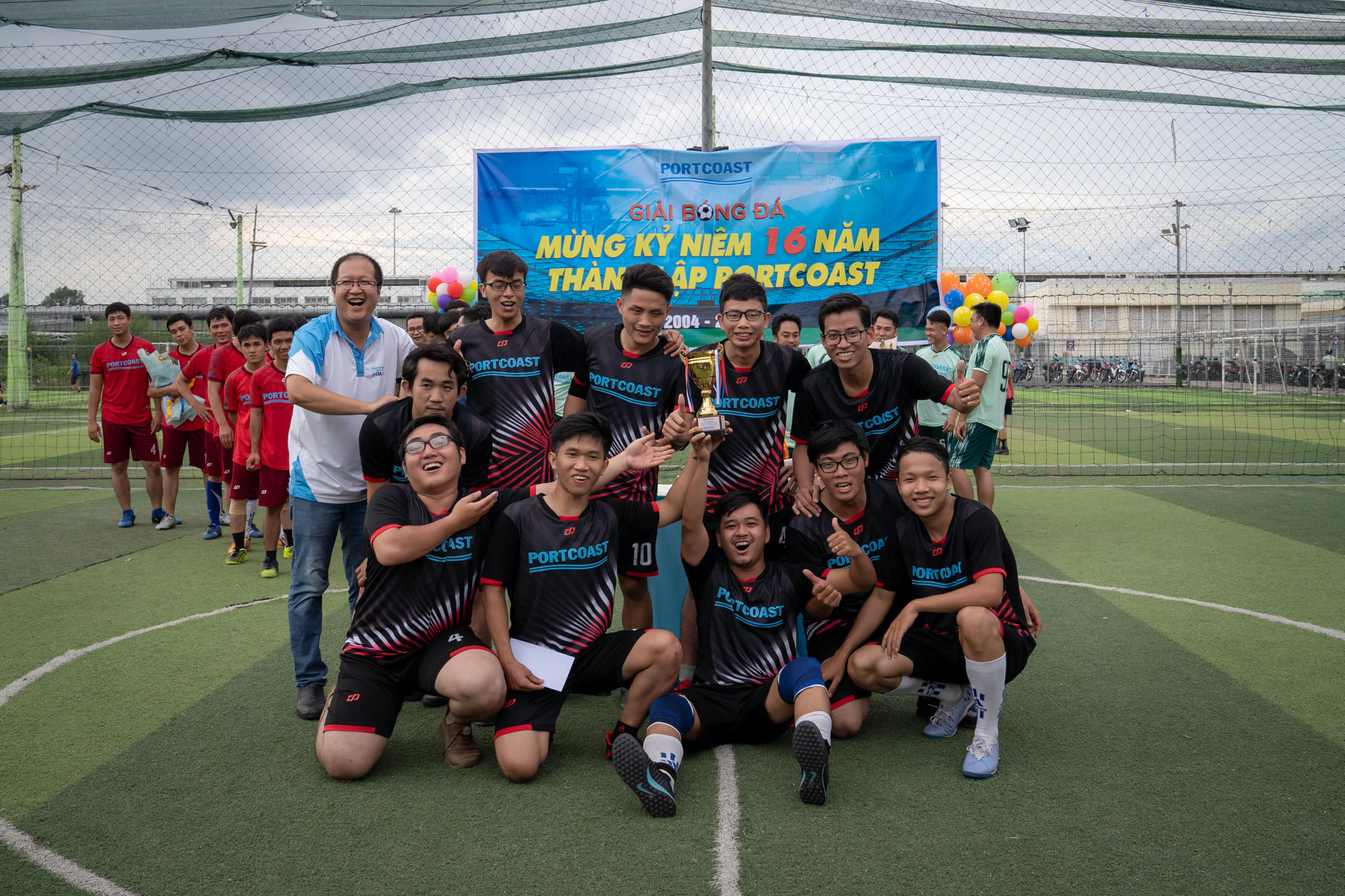 Annual Football Tournament to celebrate the 16th Anniversary of Portcoast 