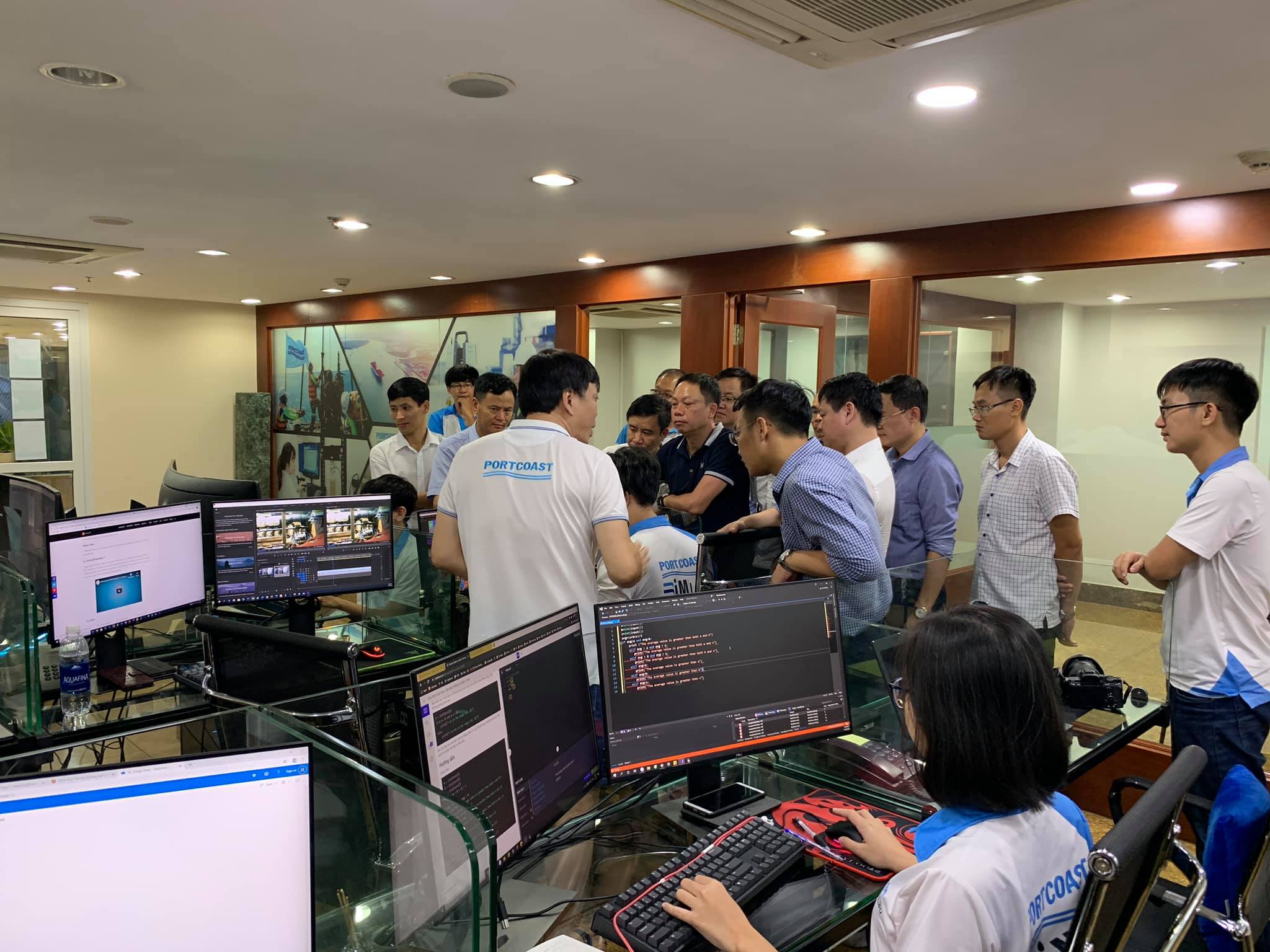 Project Development Team of EVN visited Portcoast