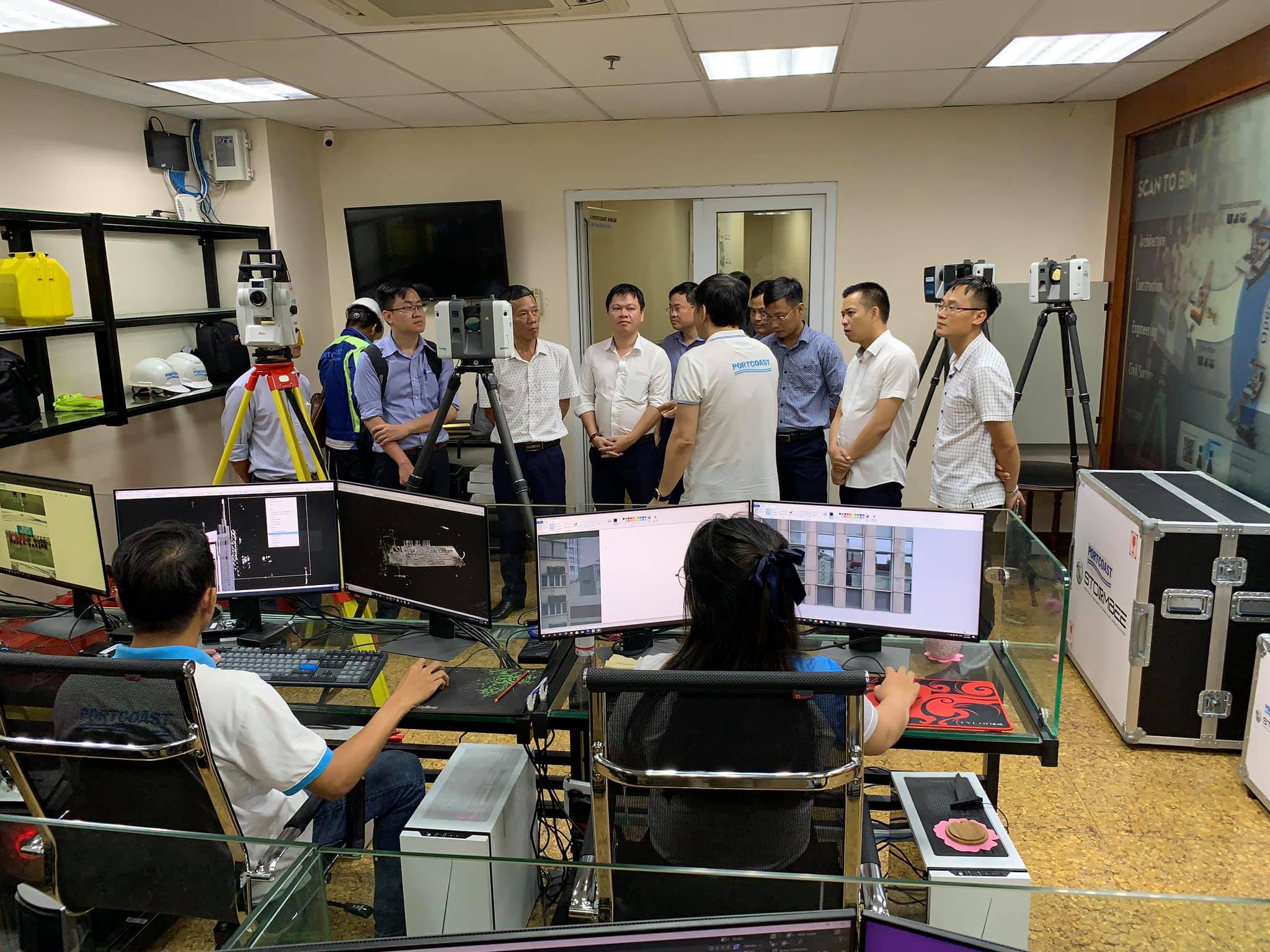 Project Development Team of EVN visited Portcoast