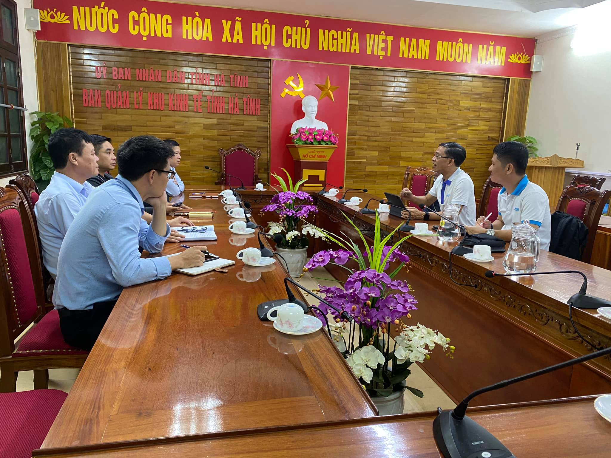 Meeting to develop the logistics area of Son Duong, Ha Tinh Province