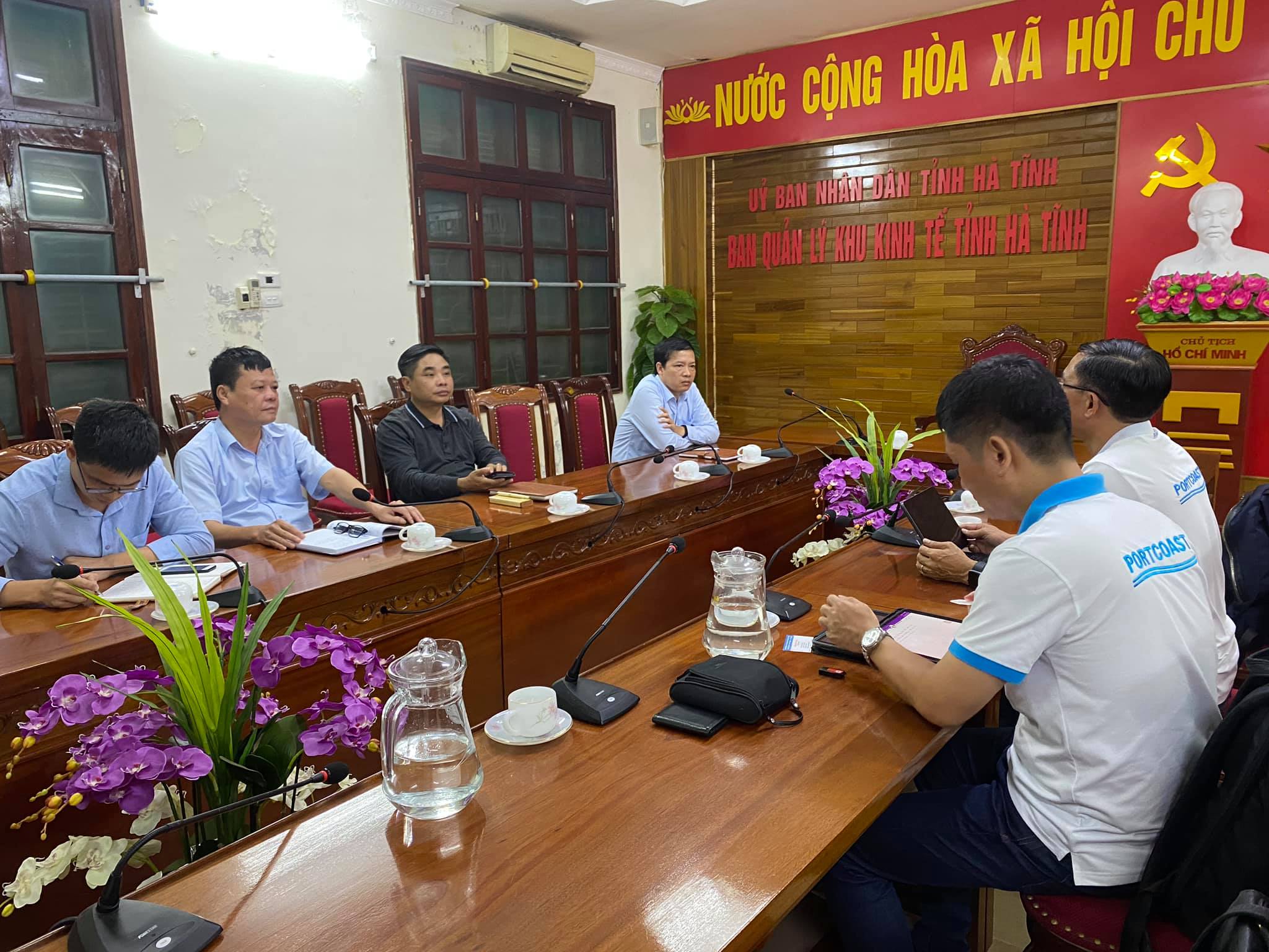 Meeting to develop the logistics area of Son Duong, Ha Tinh Province