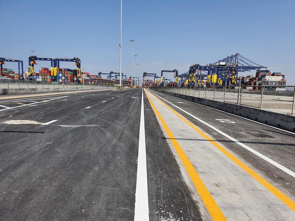 Handover ceremony of the operation of CY6 Area