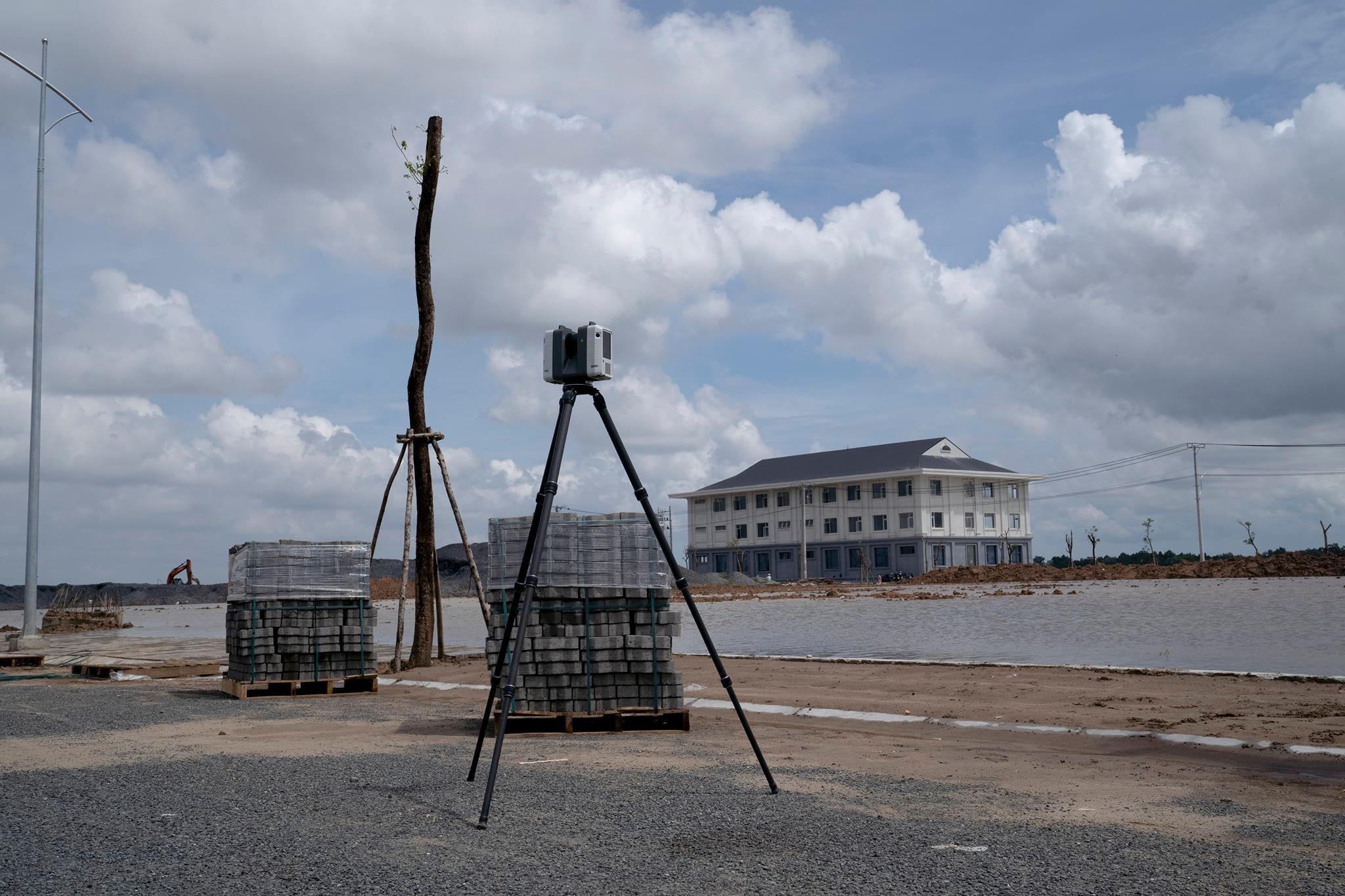 Portcoast conducted survey at Phuoc Dong port - Long An Province - Day 1