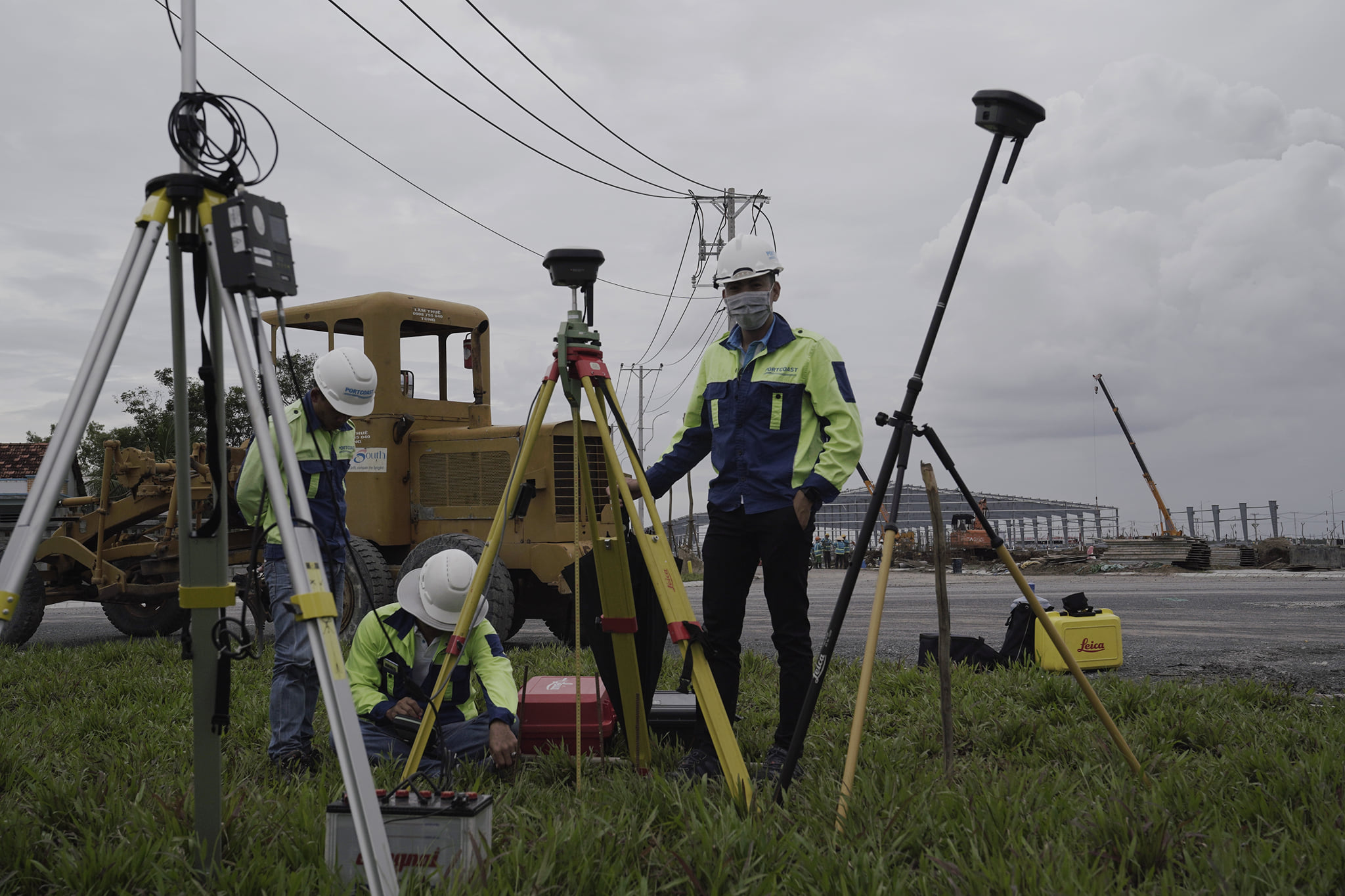 Portcoast conducted survey at Phuoc Dong port - Long An Province - Day 1