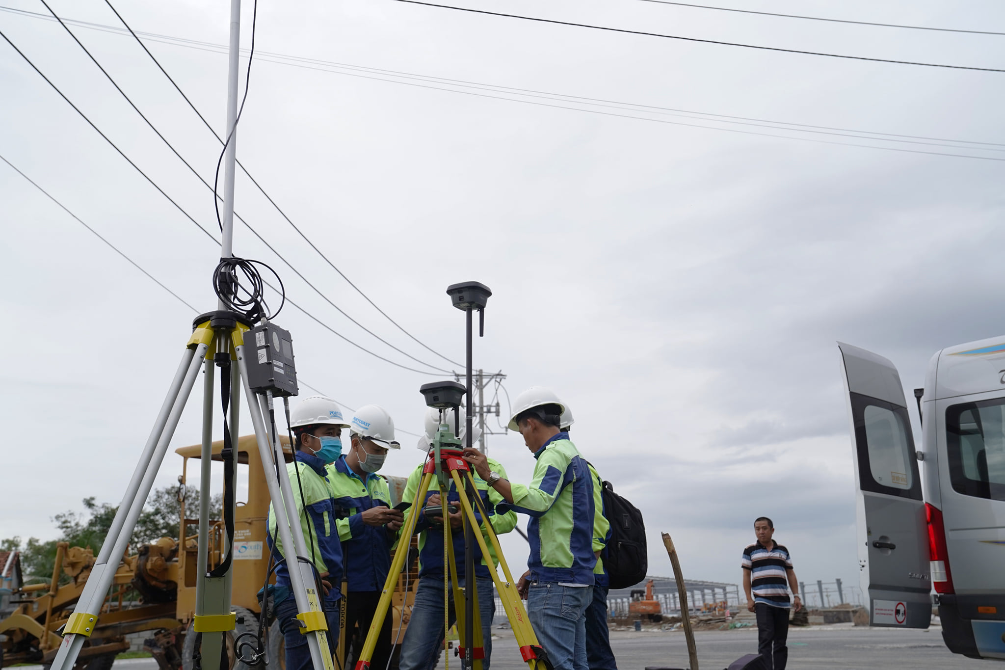 Portcoast conducted survey at Phuoc Dong port - Long An Province - Day 1