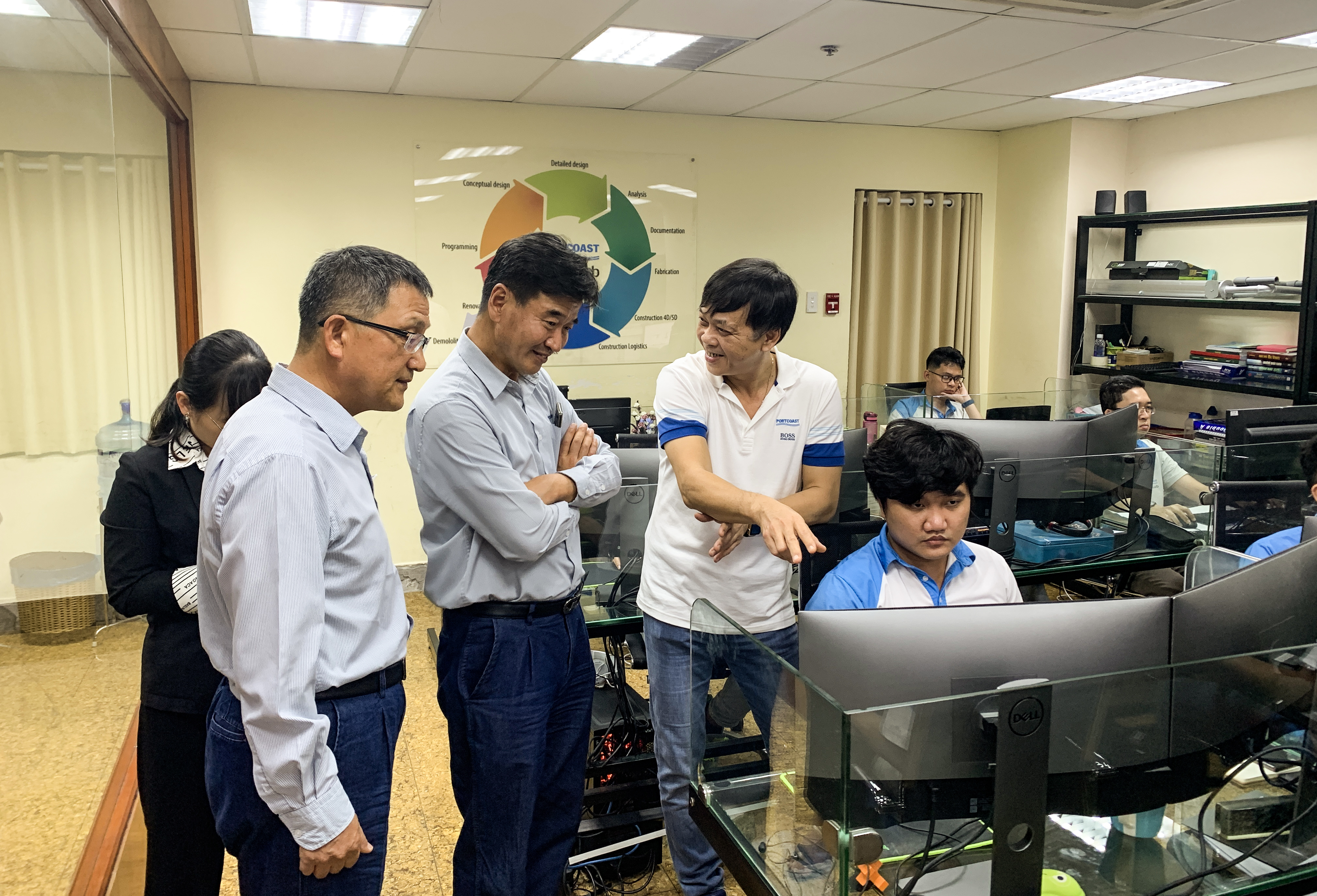 General Director of Hyosung Vina Chemicals Ltd. visited Portcoast