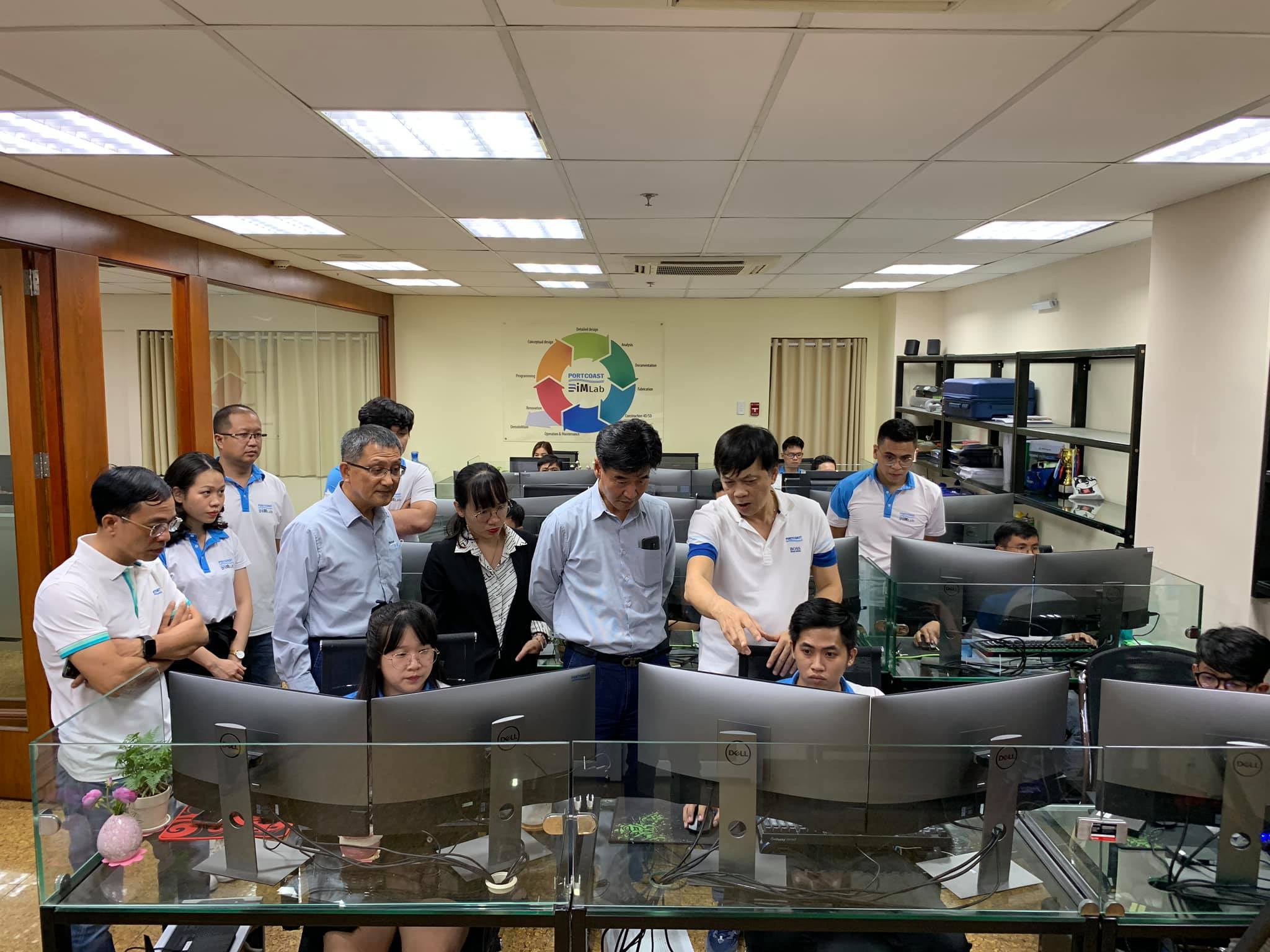 General Director of Hyosung Vina Chemicals Ltd. visited Portcoast