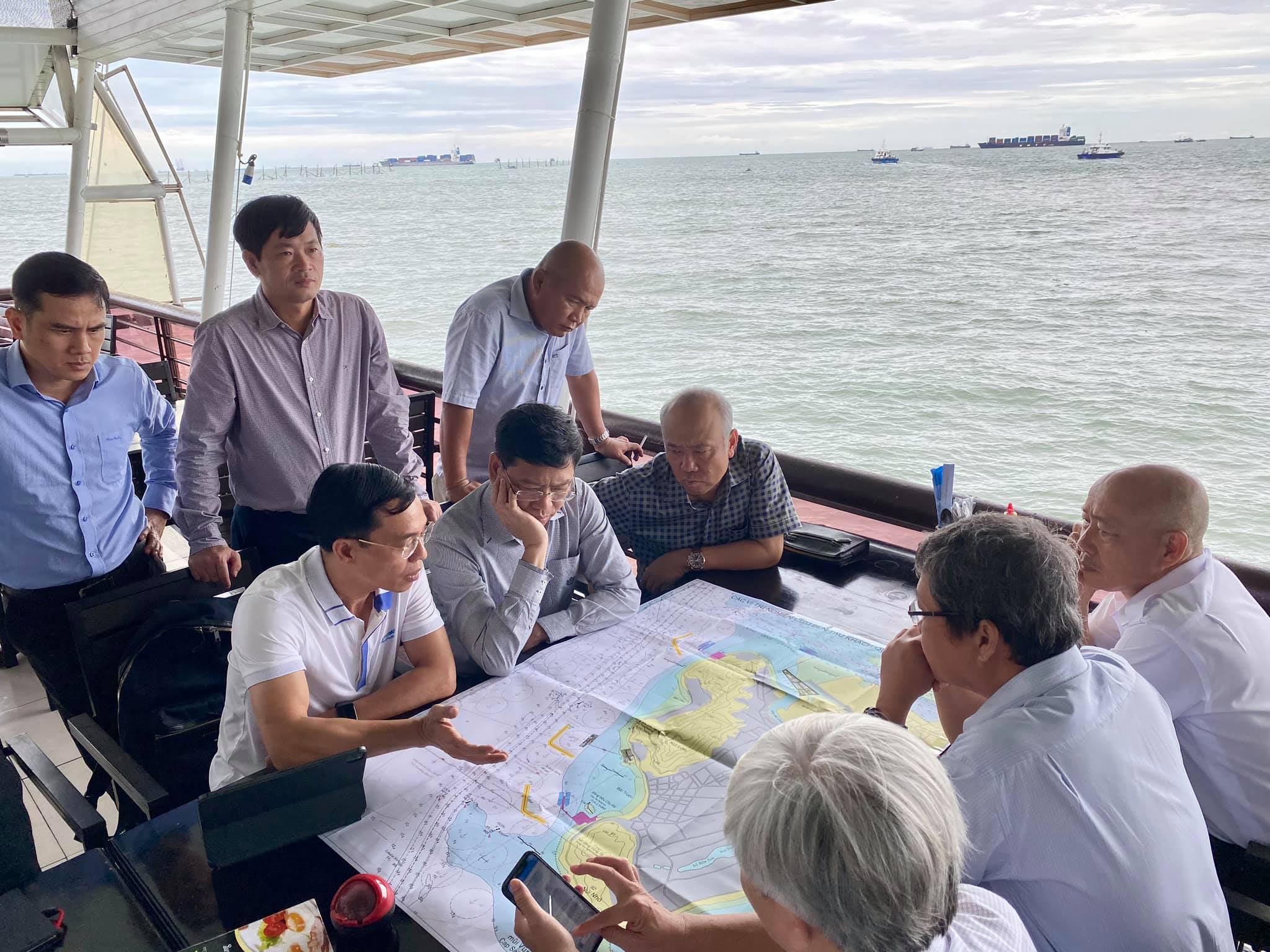 Inspect the proposed locations for construction of Vung Tau International Cruise port