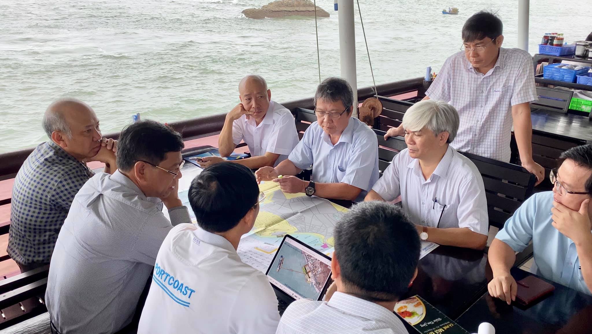 Inspect the proposed locations for construction of Vung Tau International Cruise port