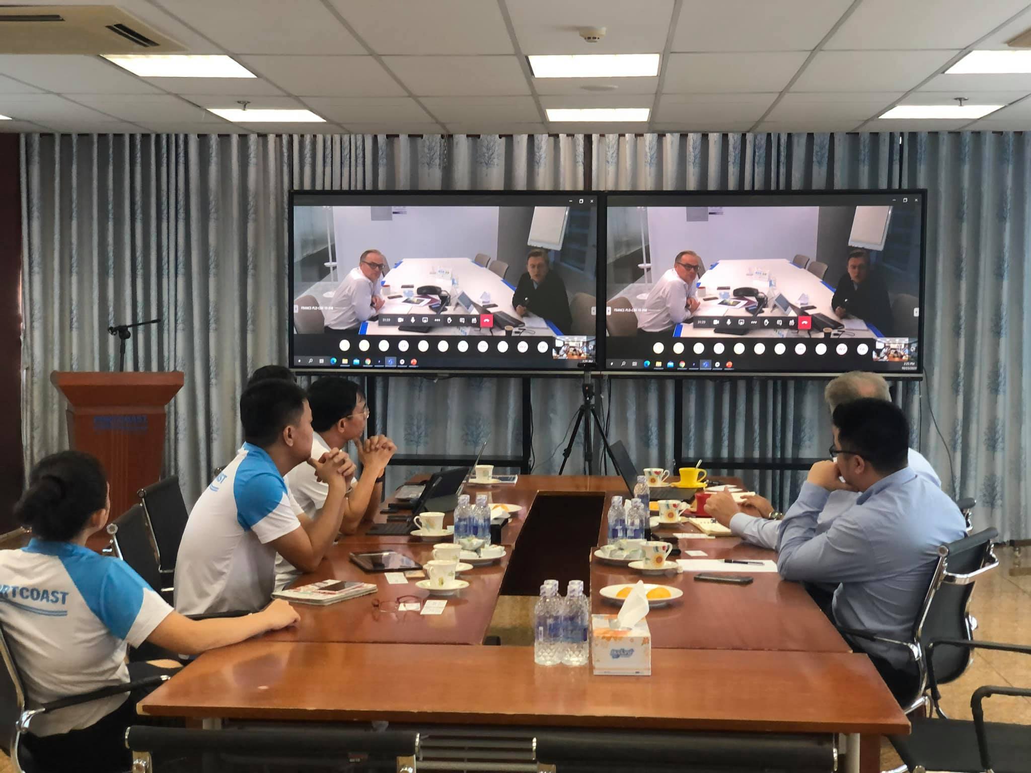 Teleconference with Consortium of Zarubezhneft, Total, Siemens, Novatek and PVPower