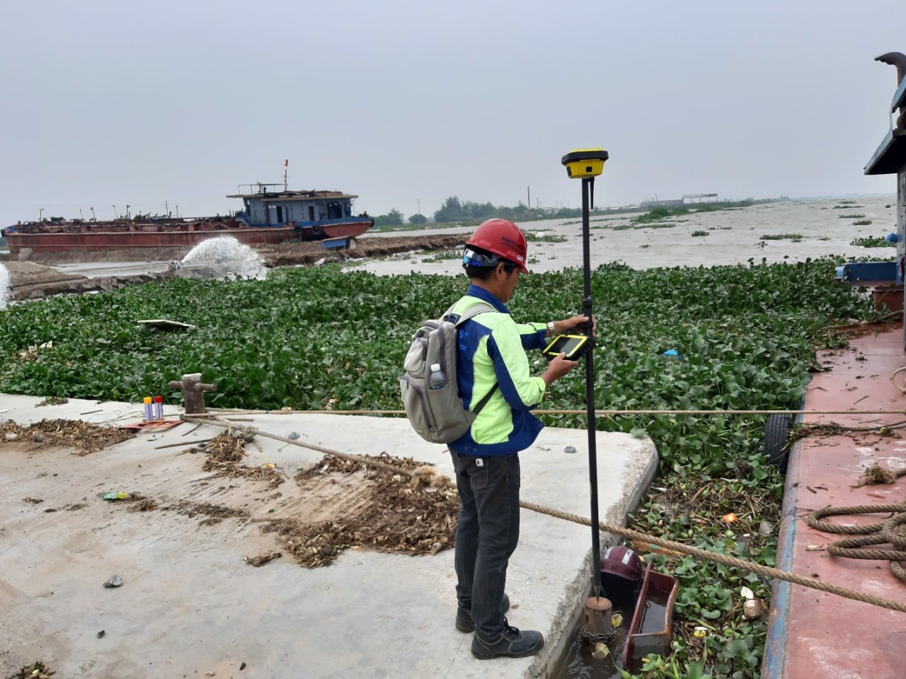 Surveying for Coal-fired Thermal Power Project in Nam Dinh