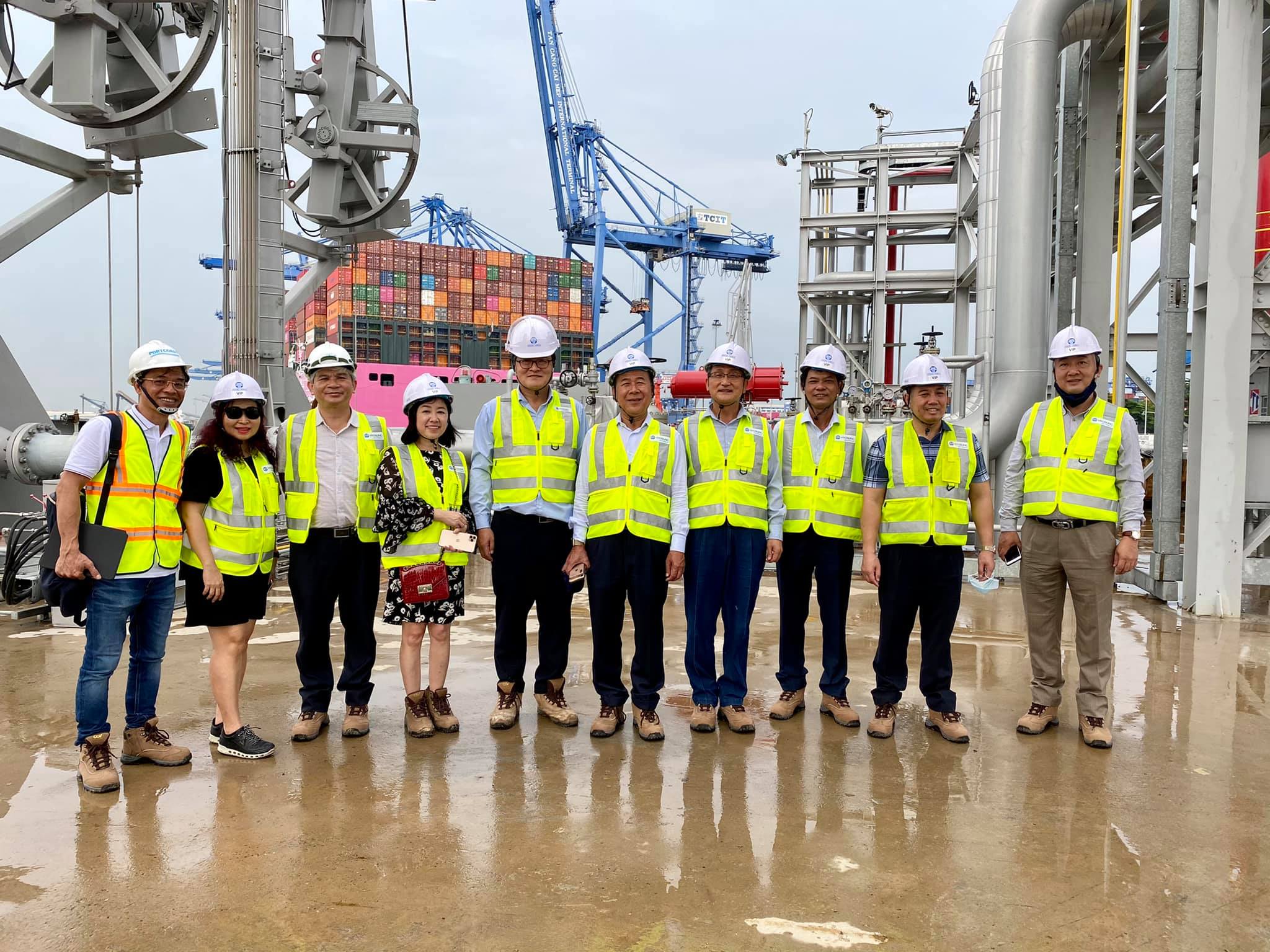 Ghé thăm Hầm chứa ngầm Hyosung LPG và Cảng hóa chất LPG