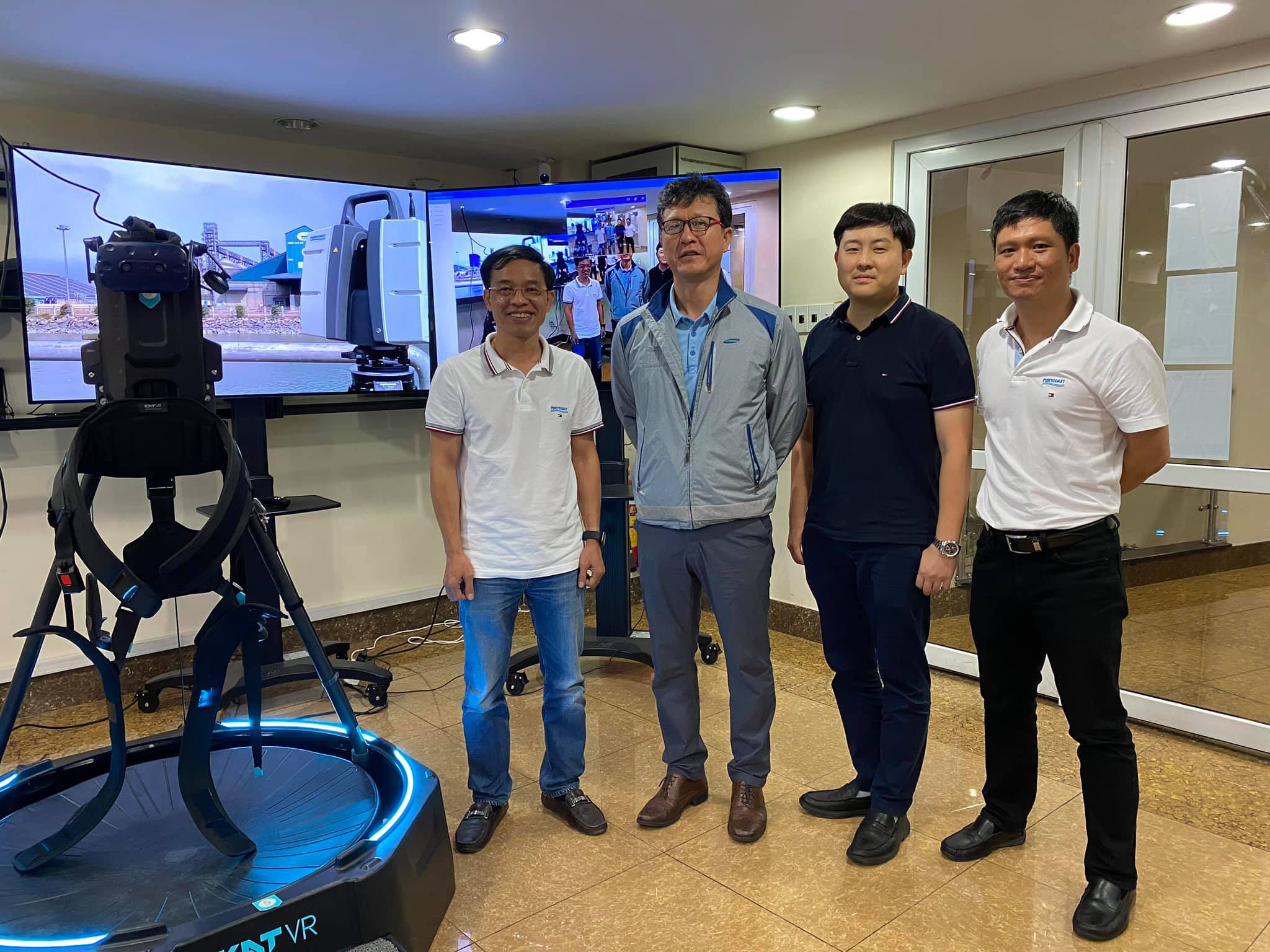 Samsung C&T managers visited Portcoast